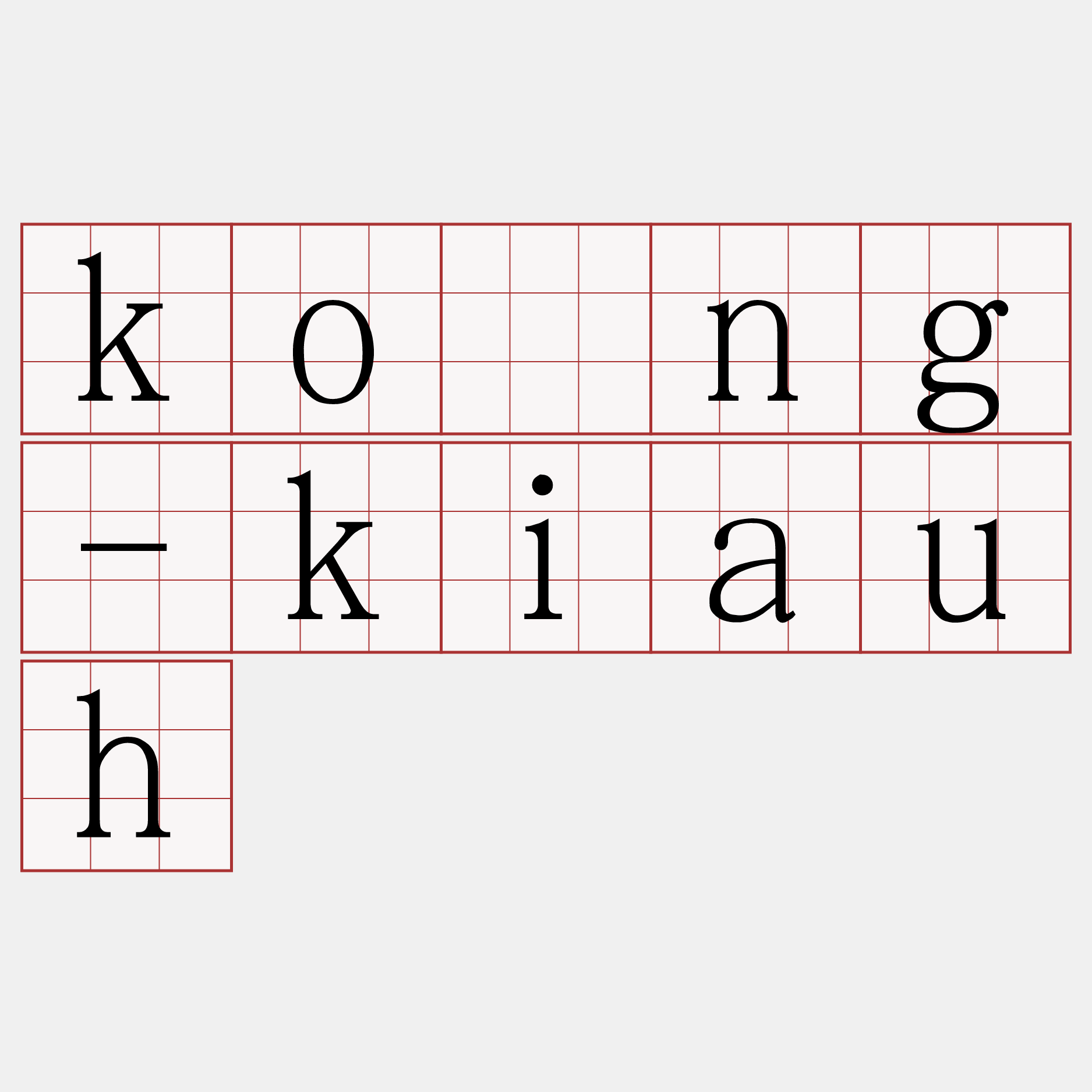 kōng-kiauh