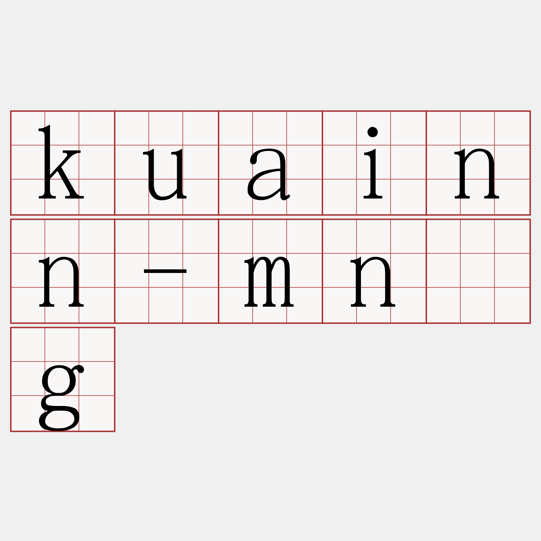 kuainn-mn̂g
