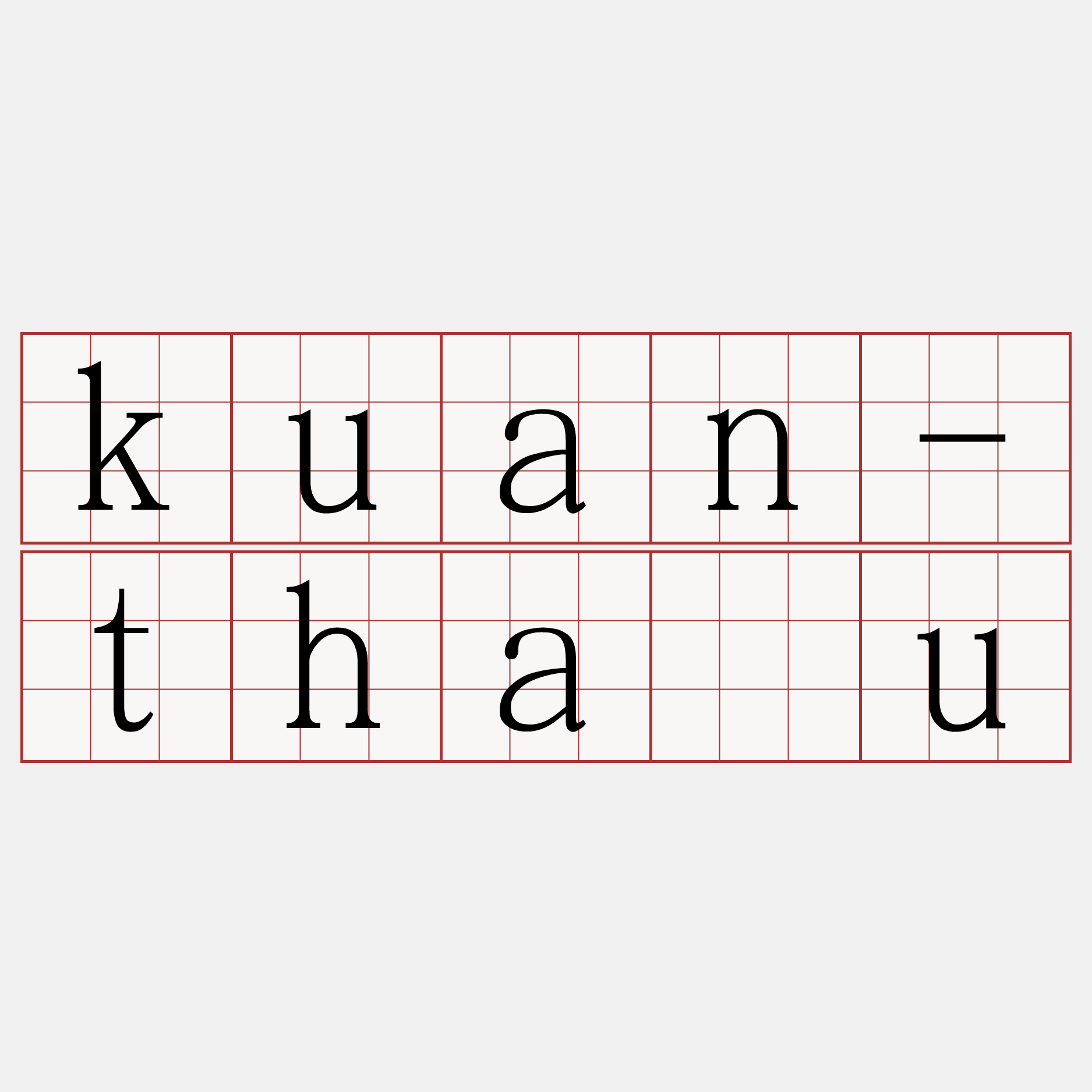 kuan-thâu