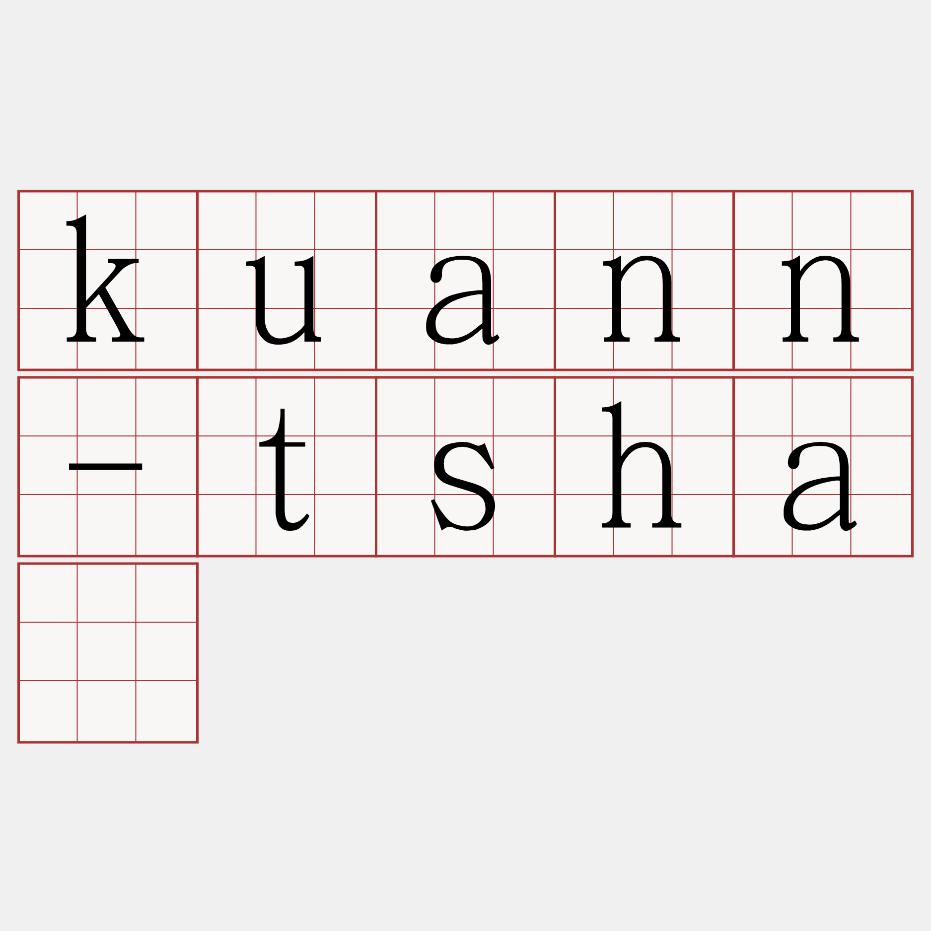 kuann-tshâ