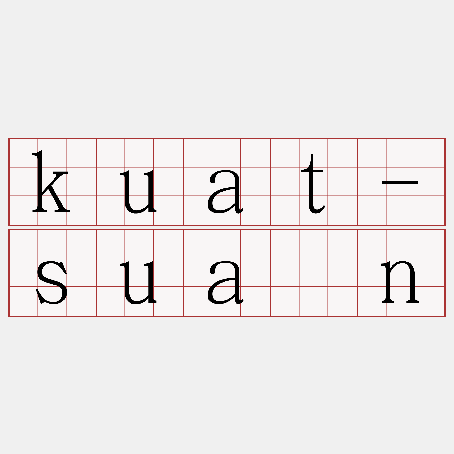 kuat-suàn
