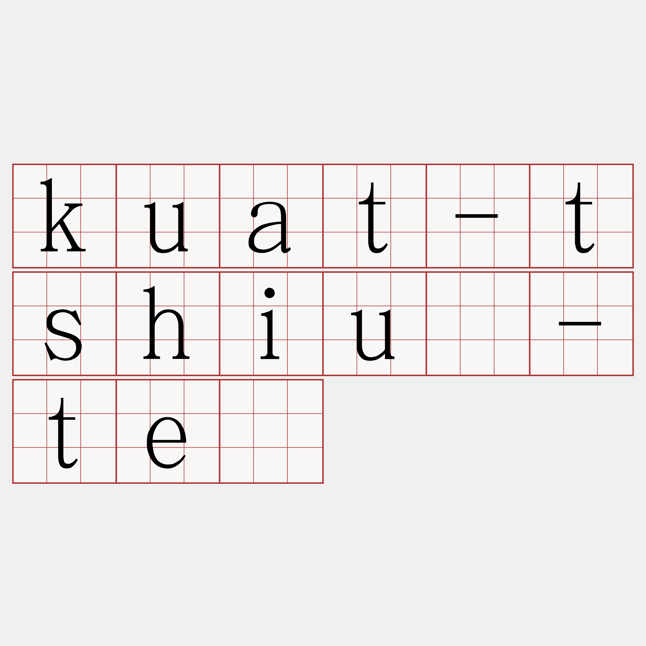 kuat-tshiú-tê