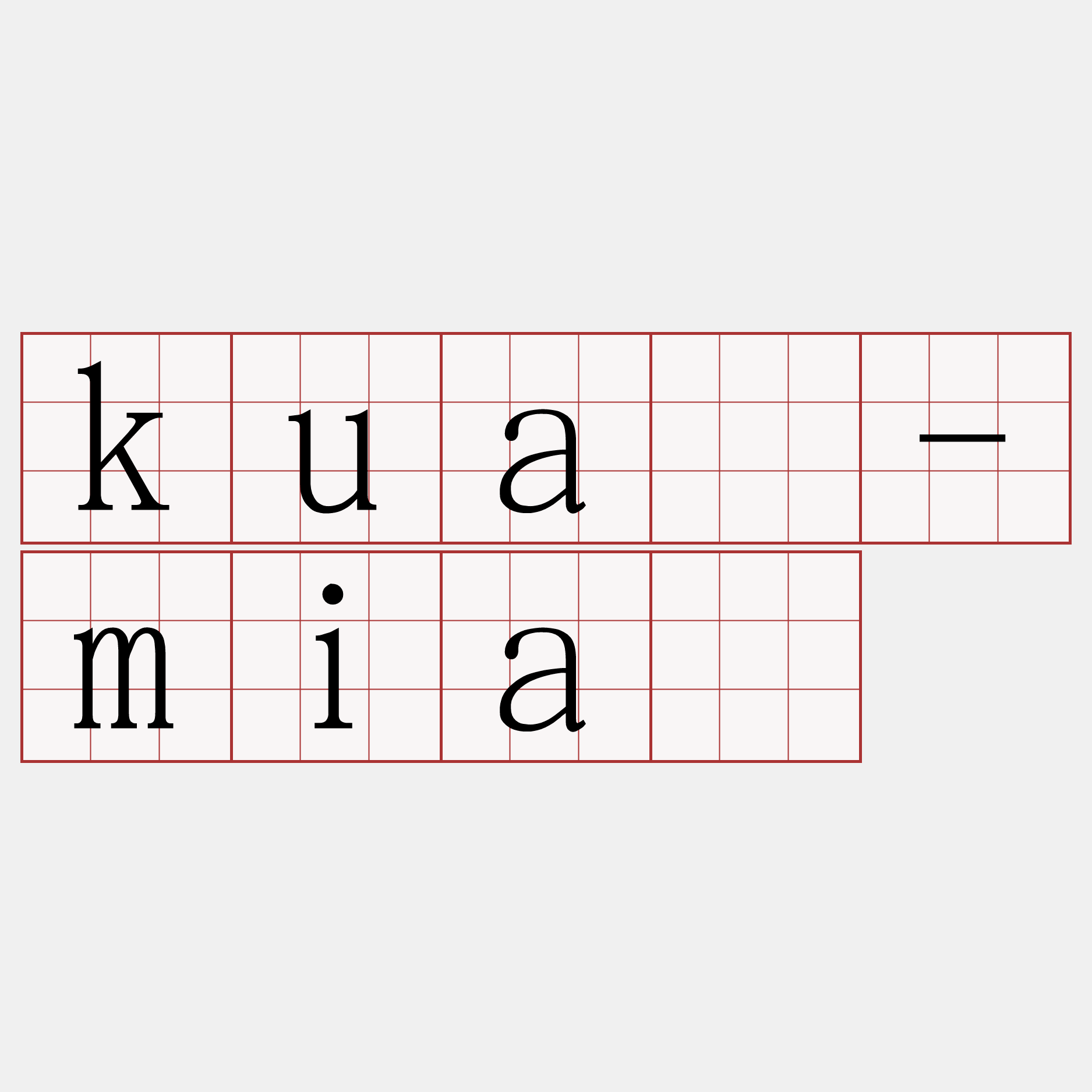 kuà-miâ