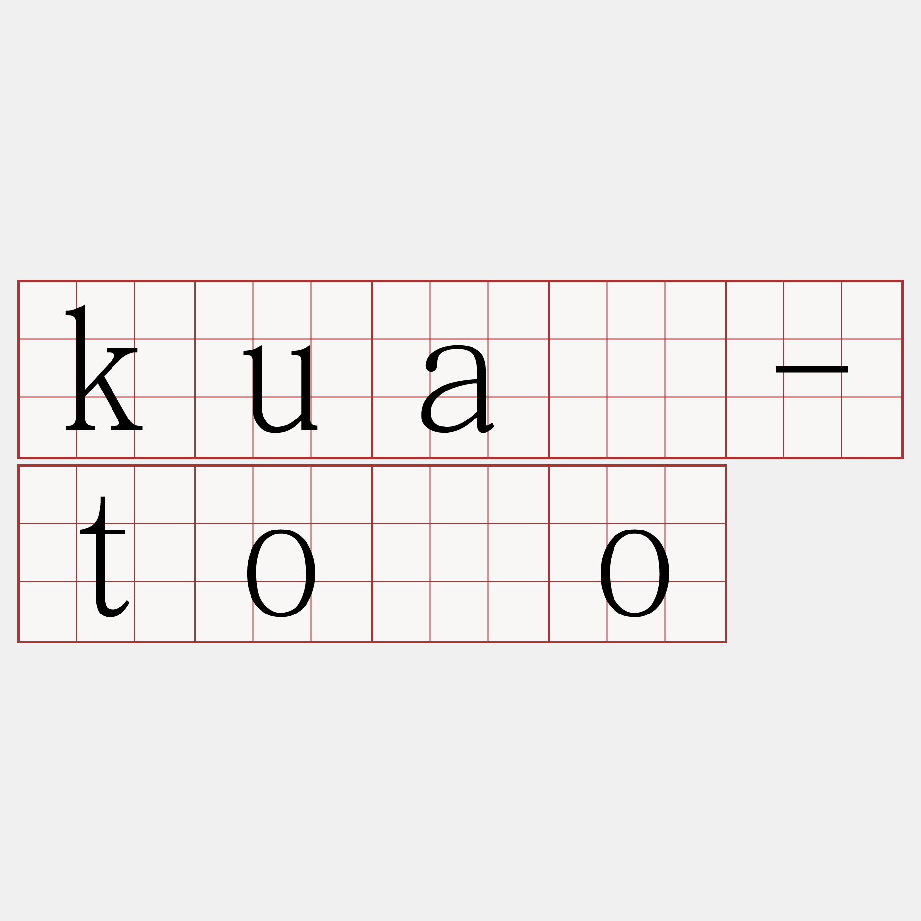 kuà-tôo