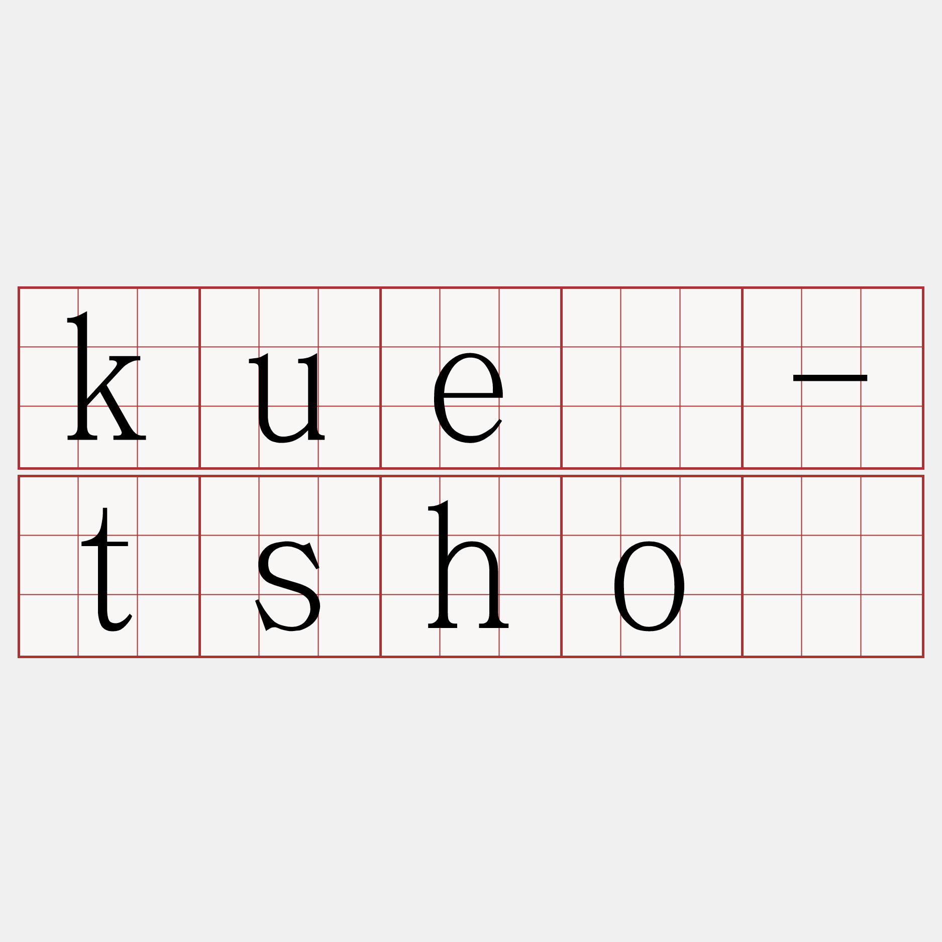 kuè-tshò