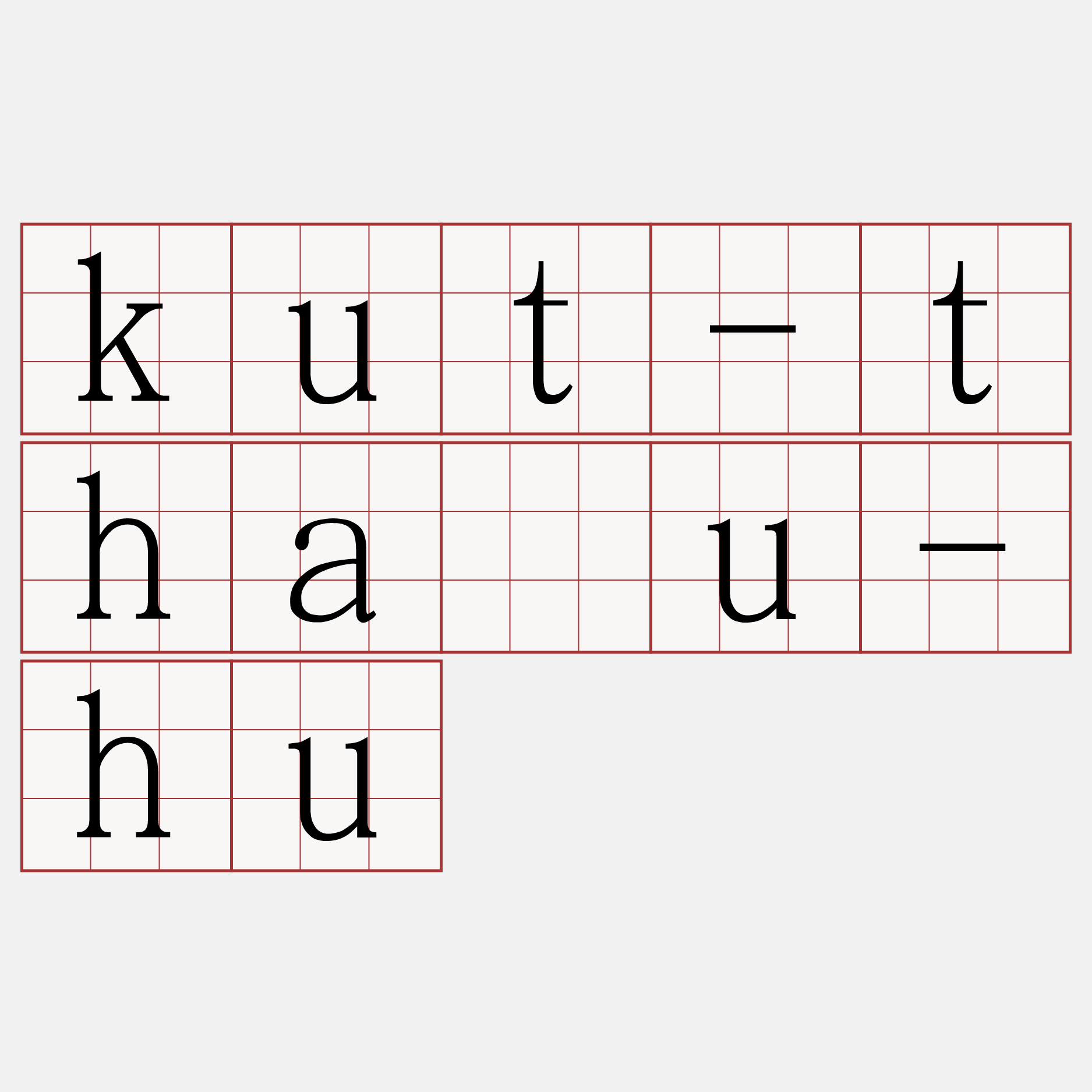kut-thâu-hu