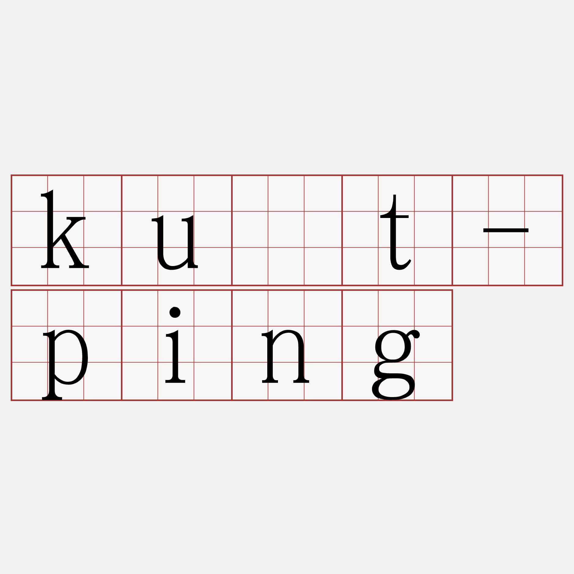 ku̍t-ping