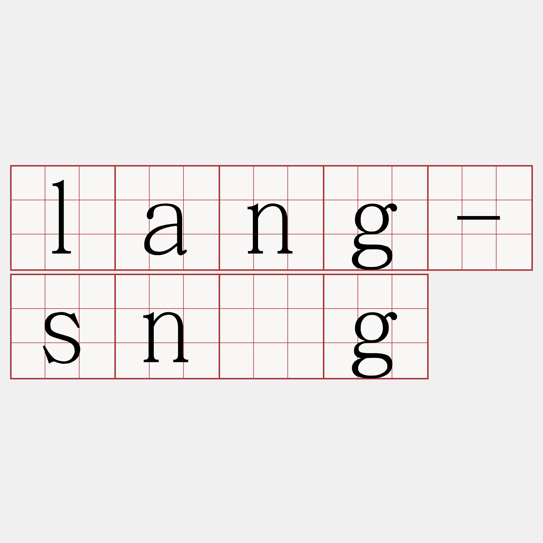 lang-sn̂g