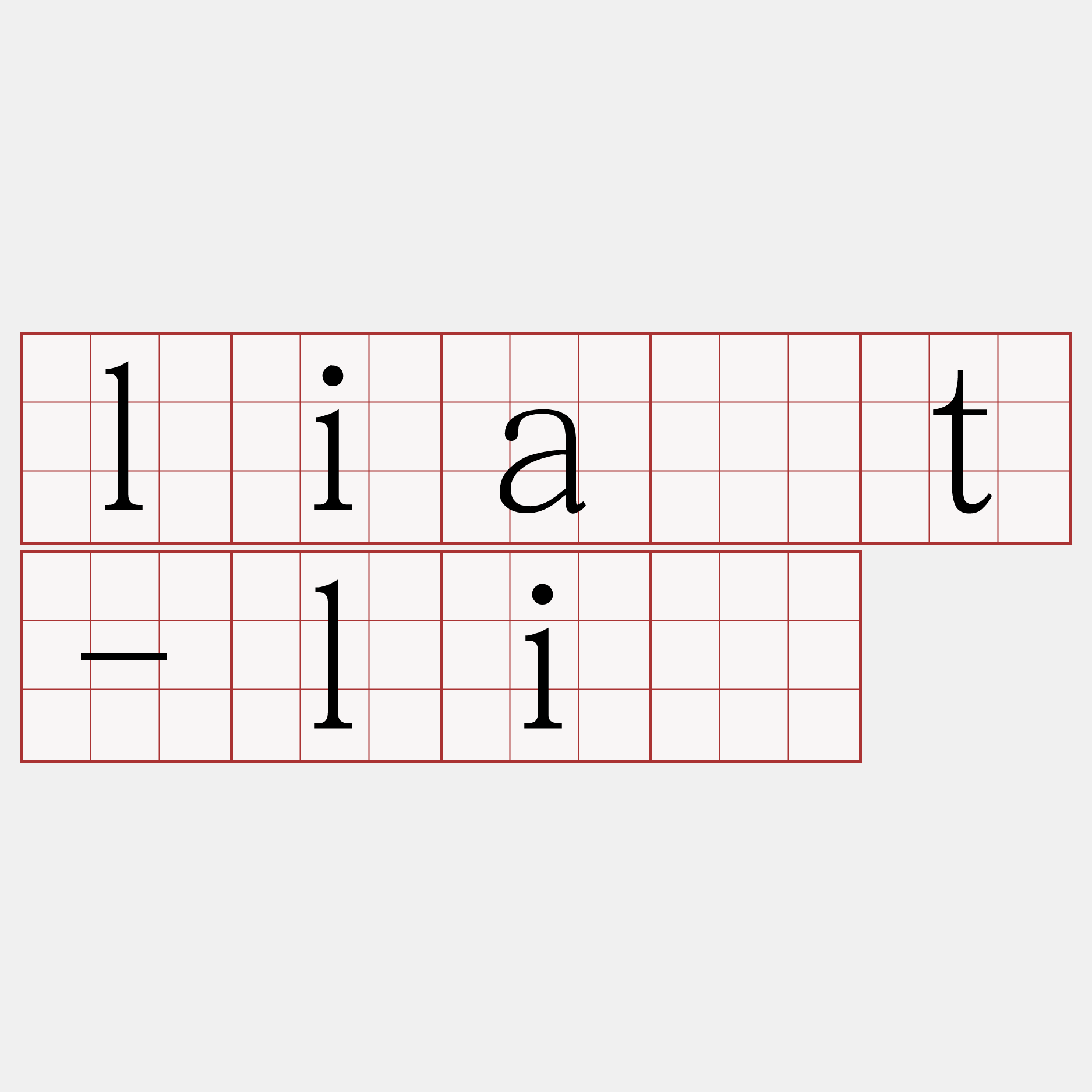 lia̍t-lí
