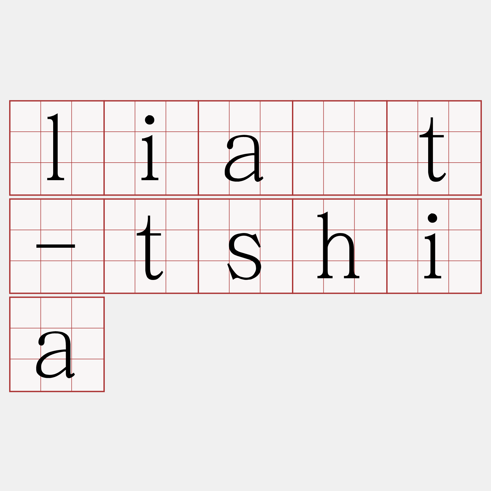 lia̍t-tshia