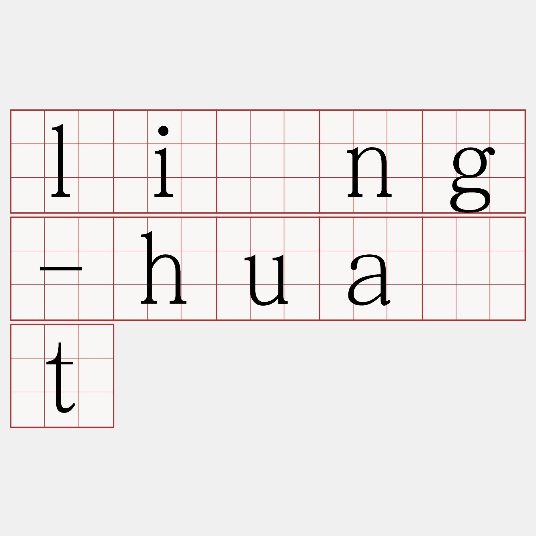 lîng-hua̍t