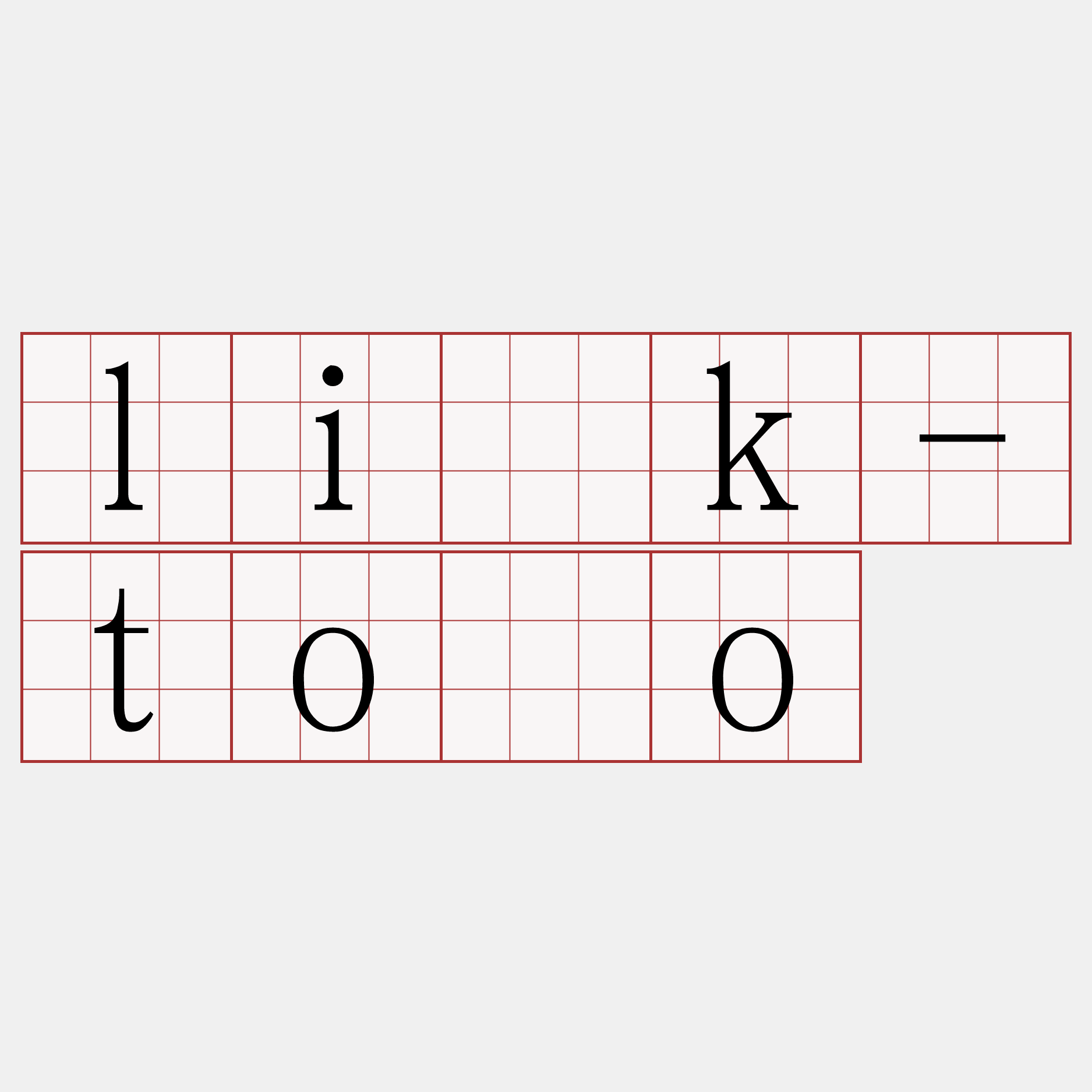 li̍k-tôo