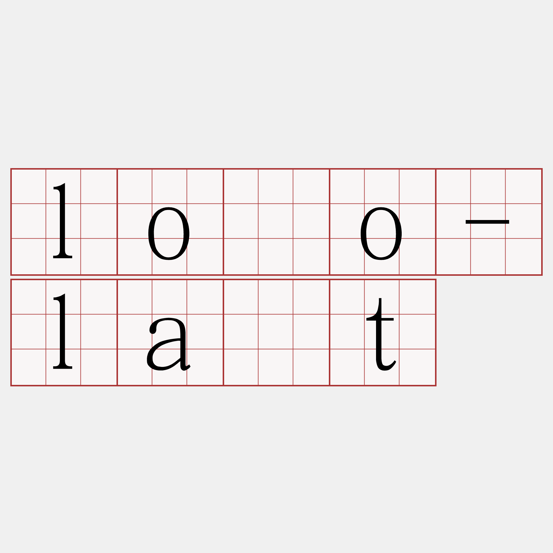lóo-la̍t