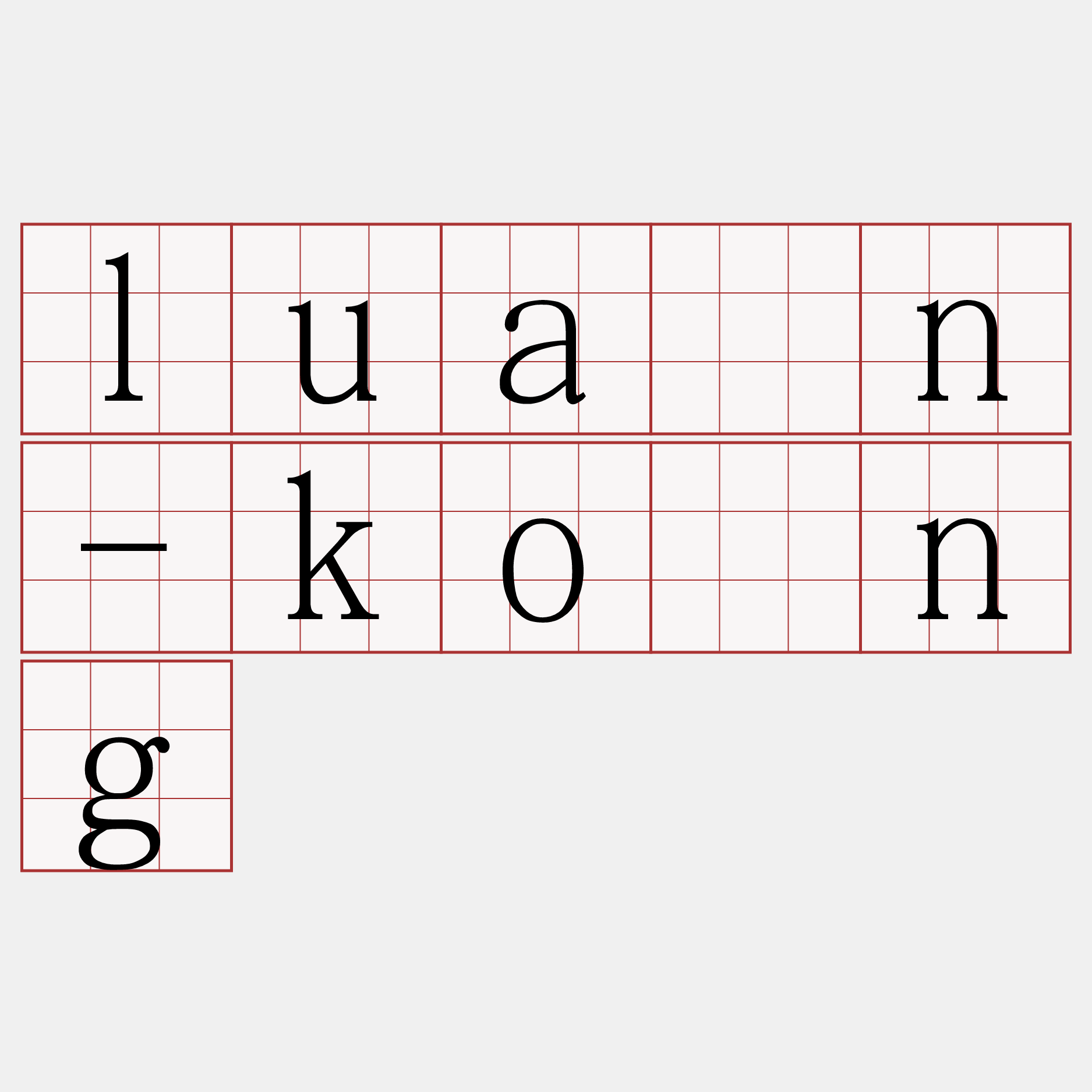 luān-kóng