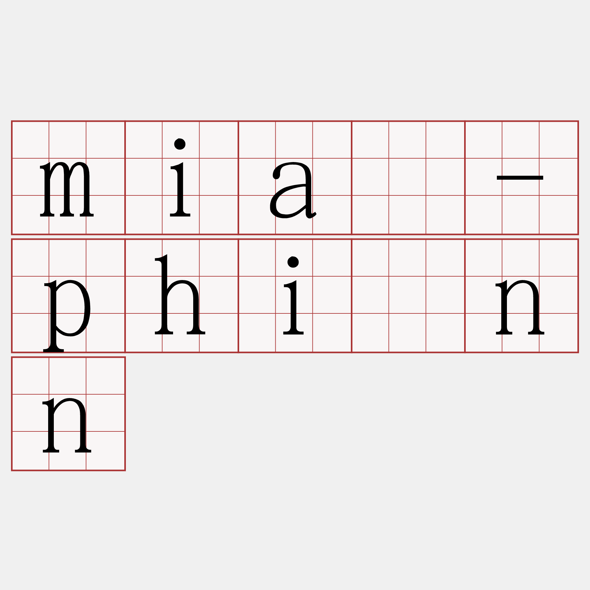 miâ-phìnn