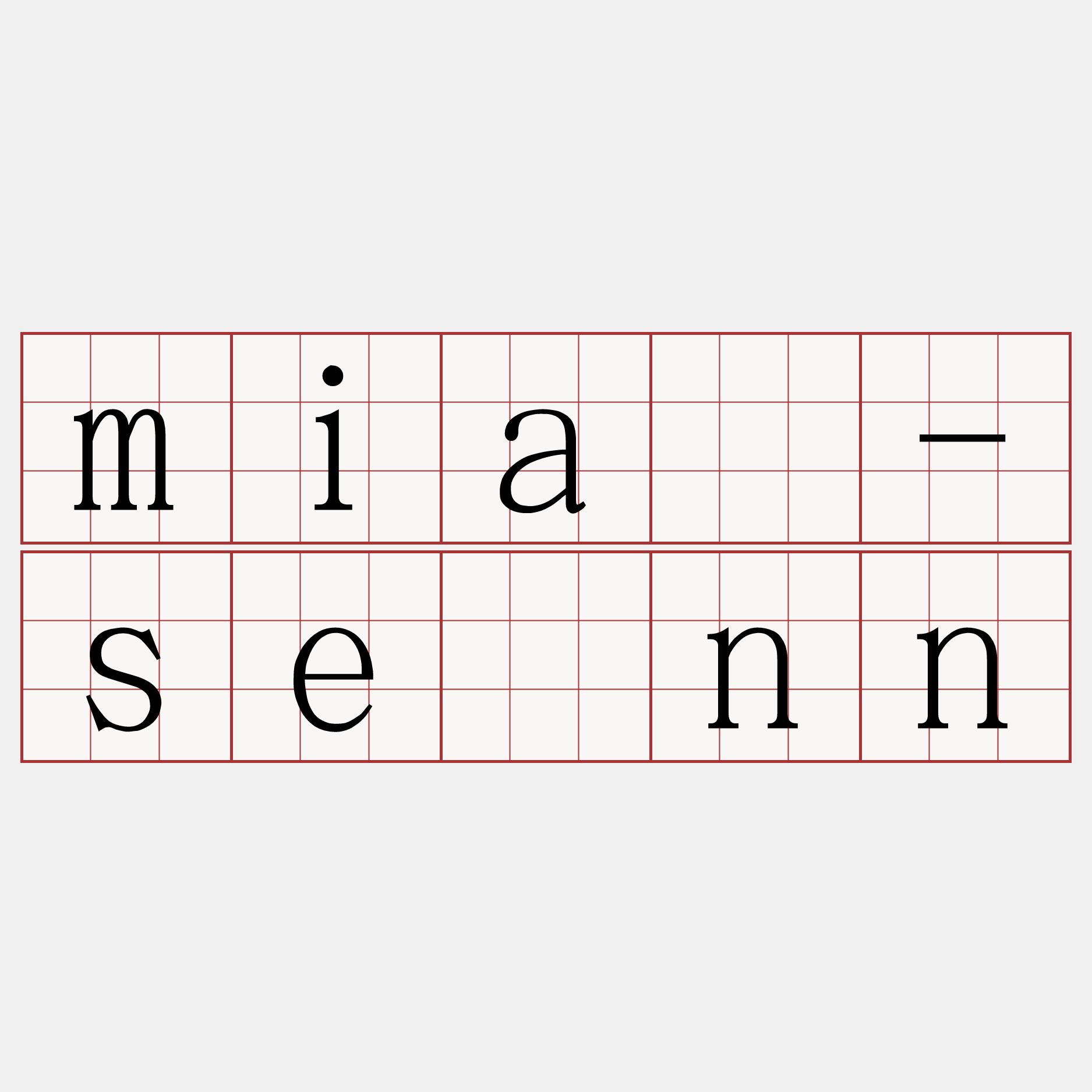 miâ-sènn