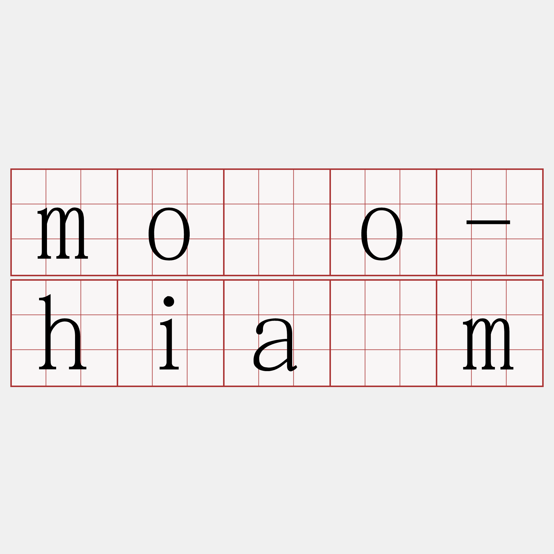 mōo-hiám