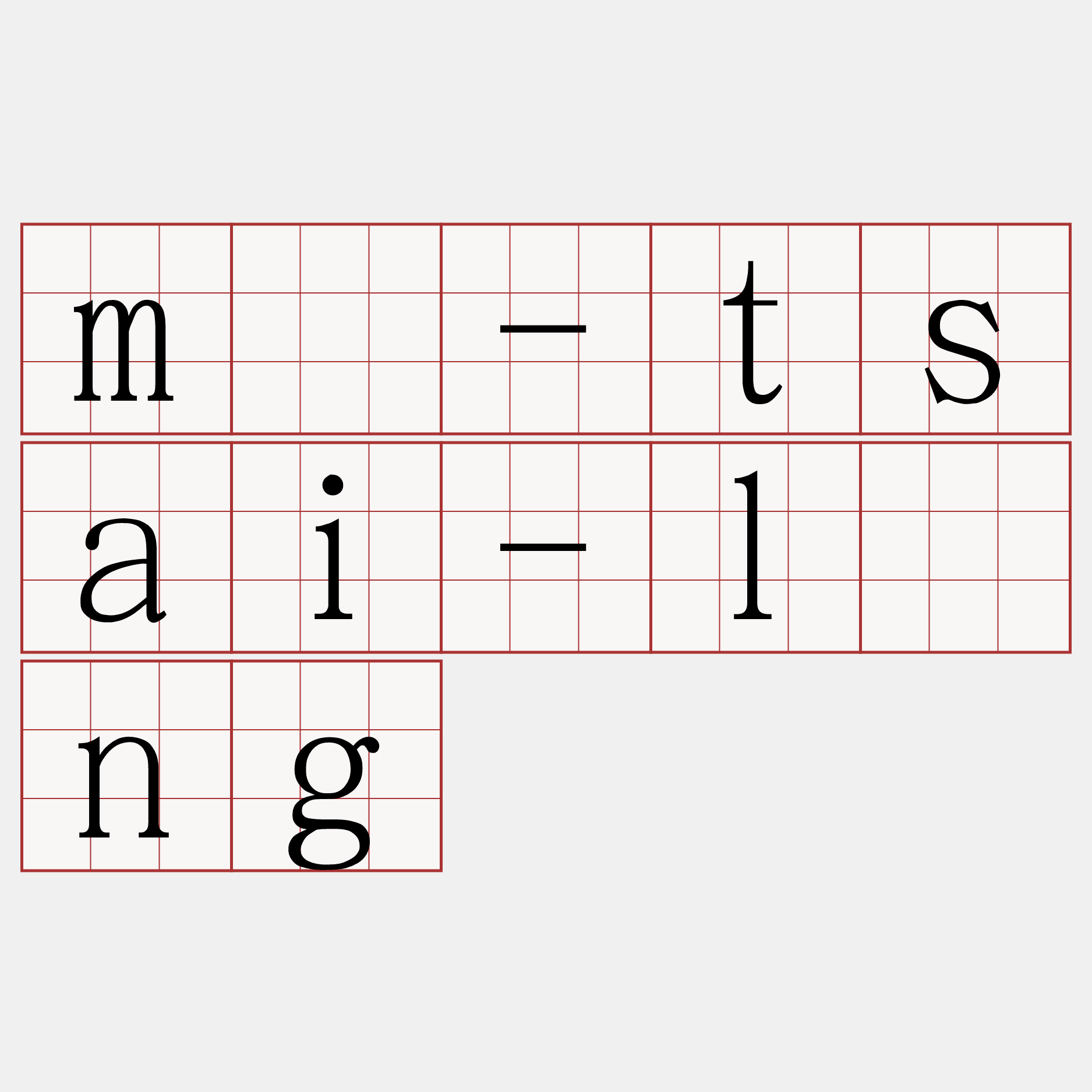 m̄-tsai-lâng
