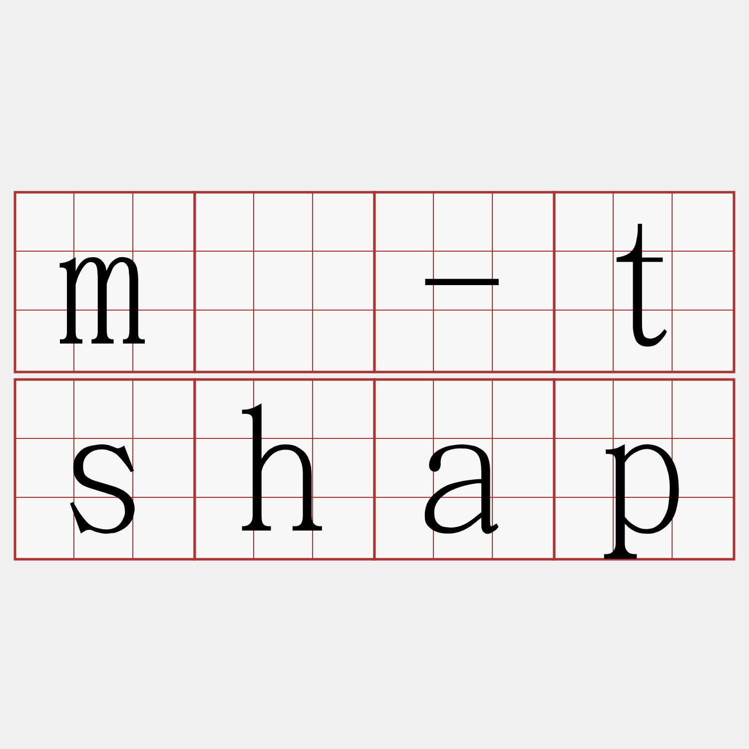 m̄-tshap
