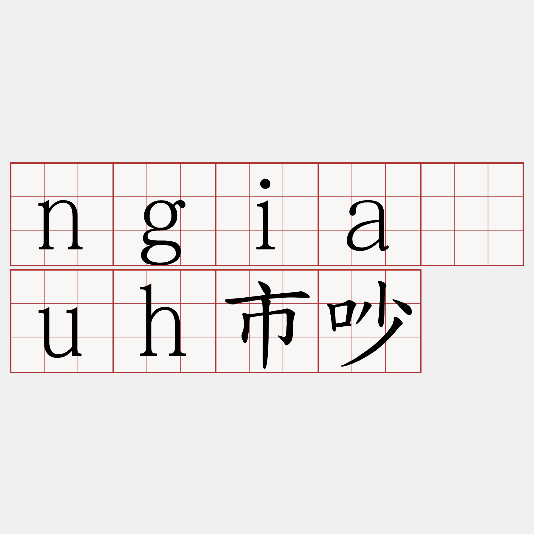 ngia̍uh市吵