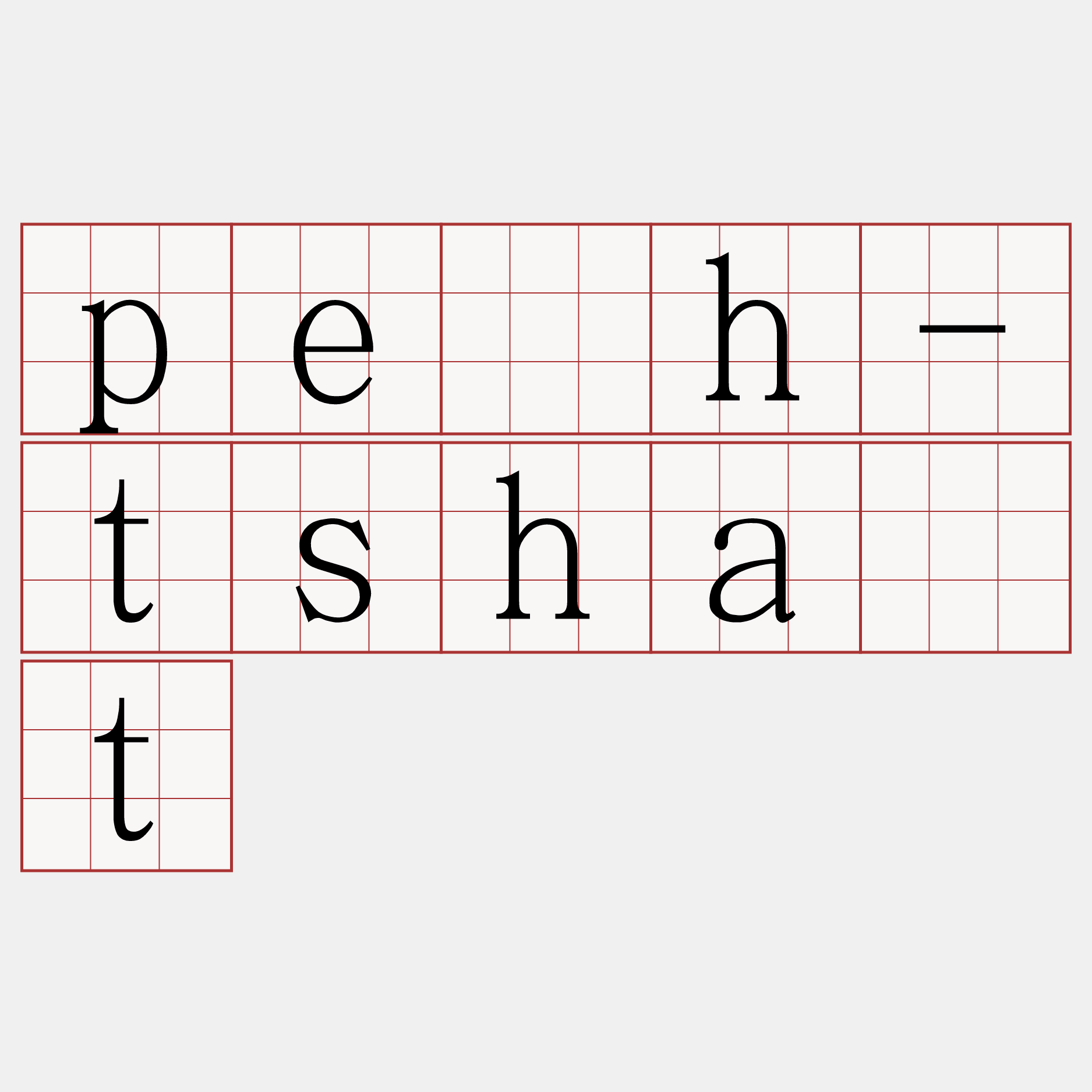 pe̍h-tsha̍t