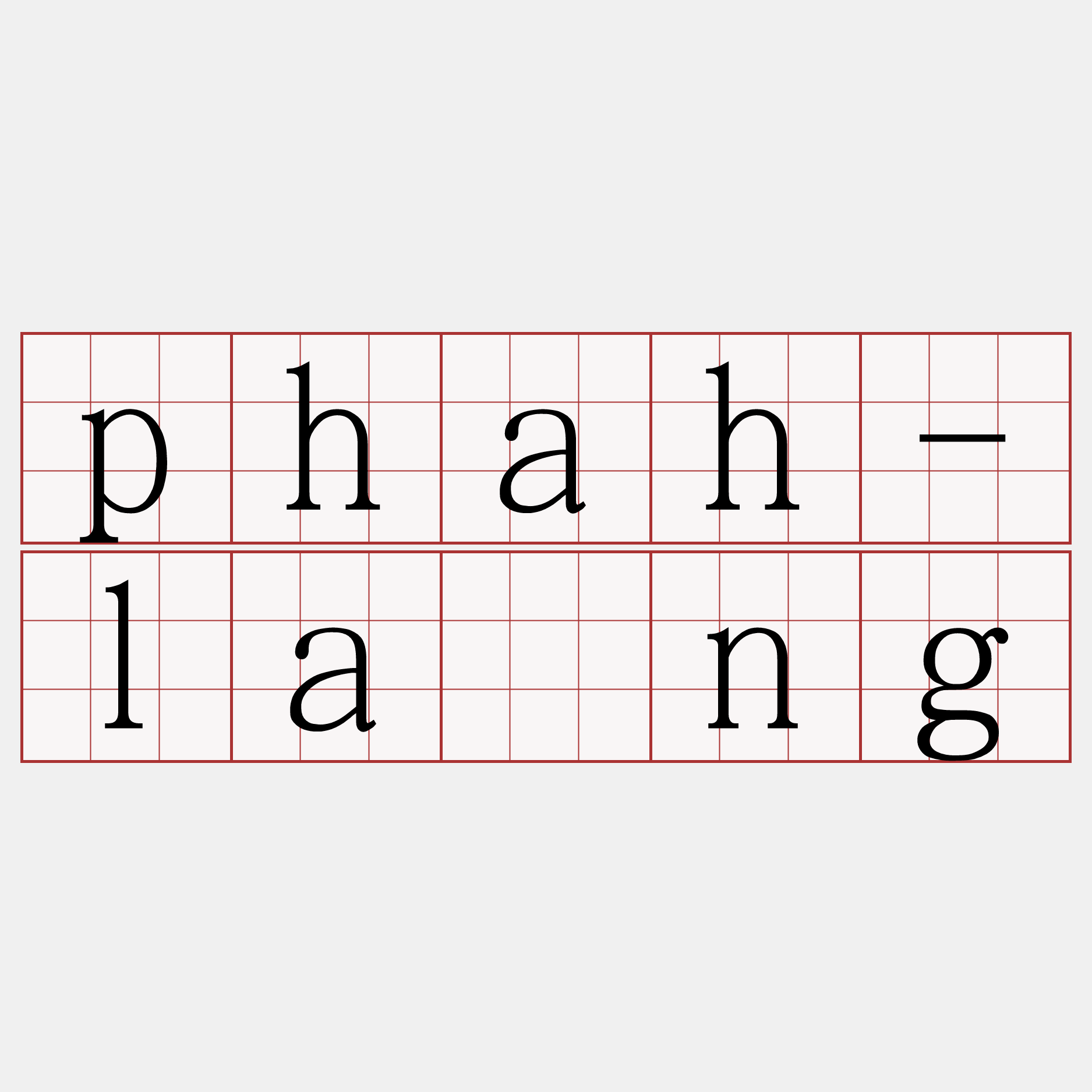 phah-lâng