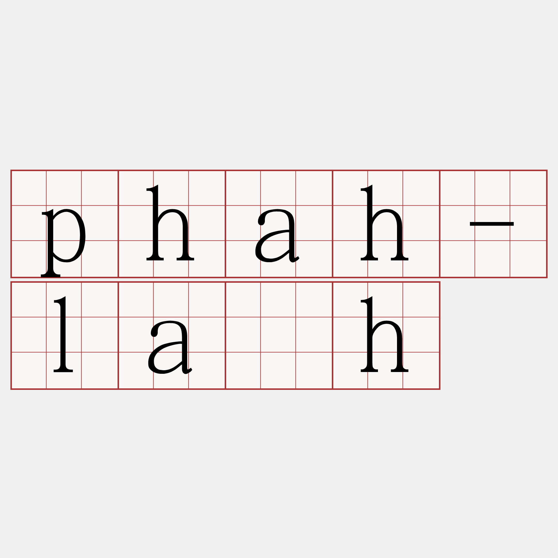 phah-la̍h