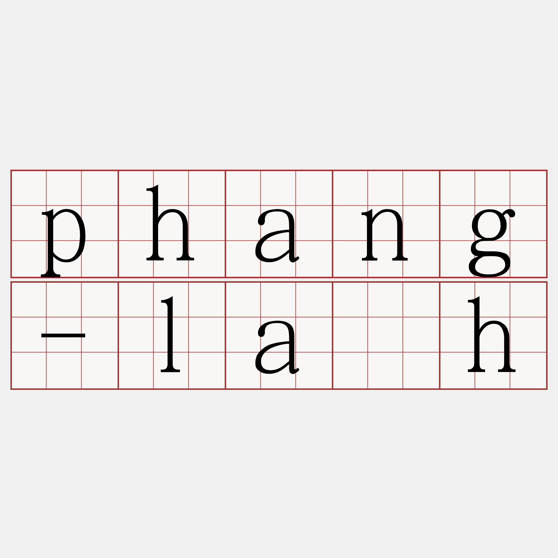 phang-la̍h