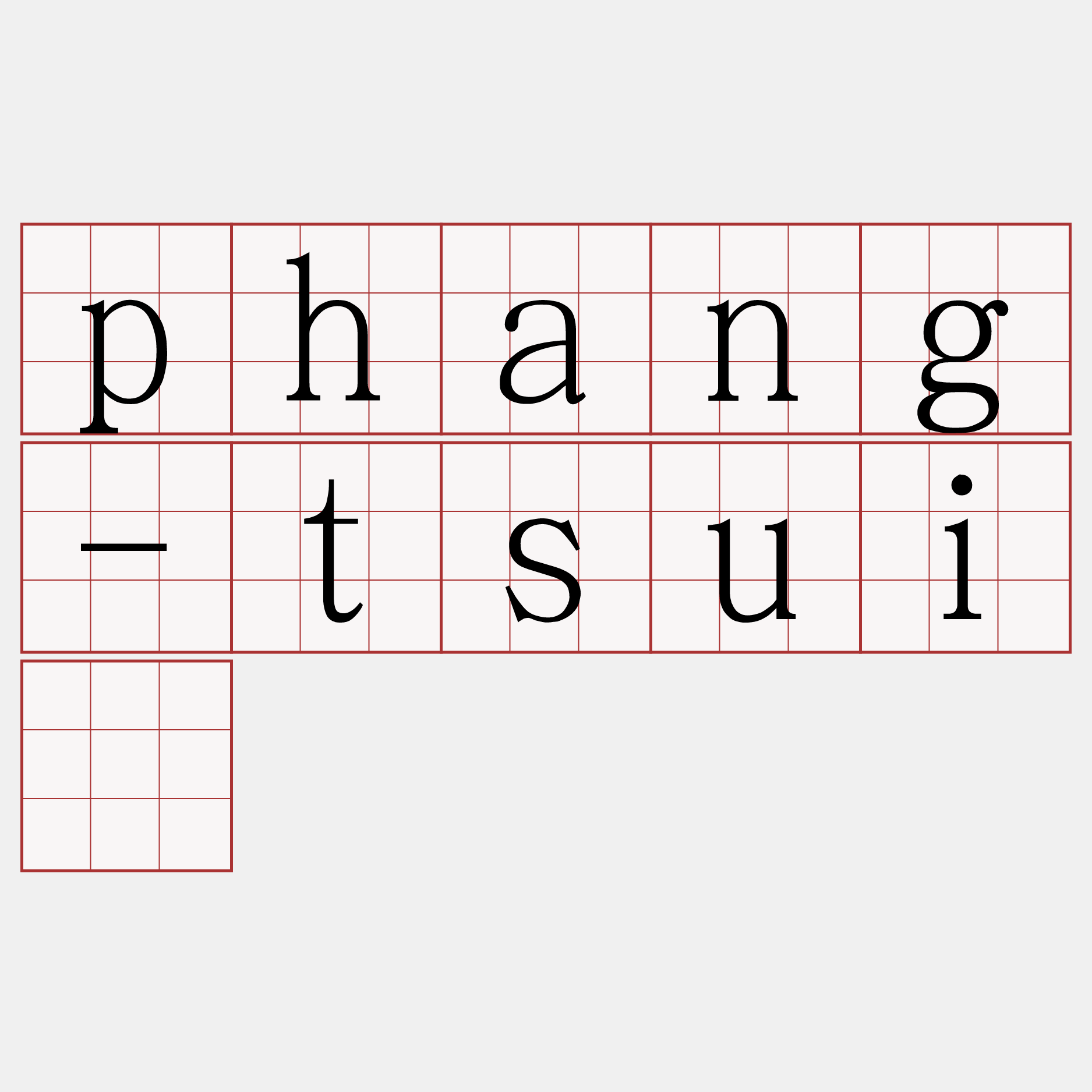 phang-tsuí