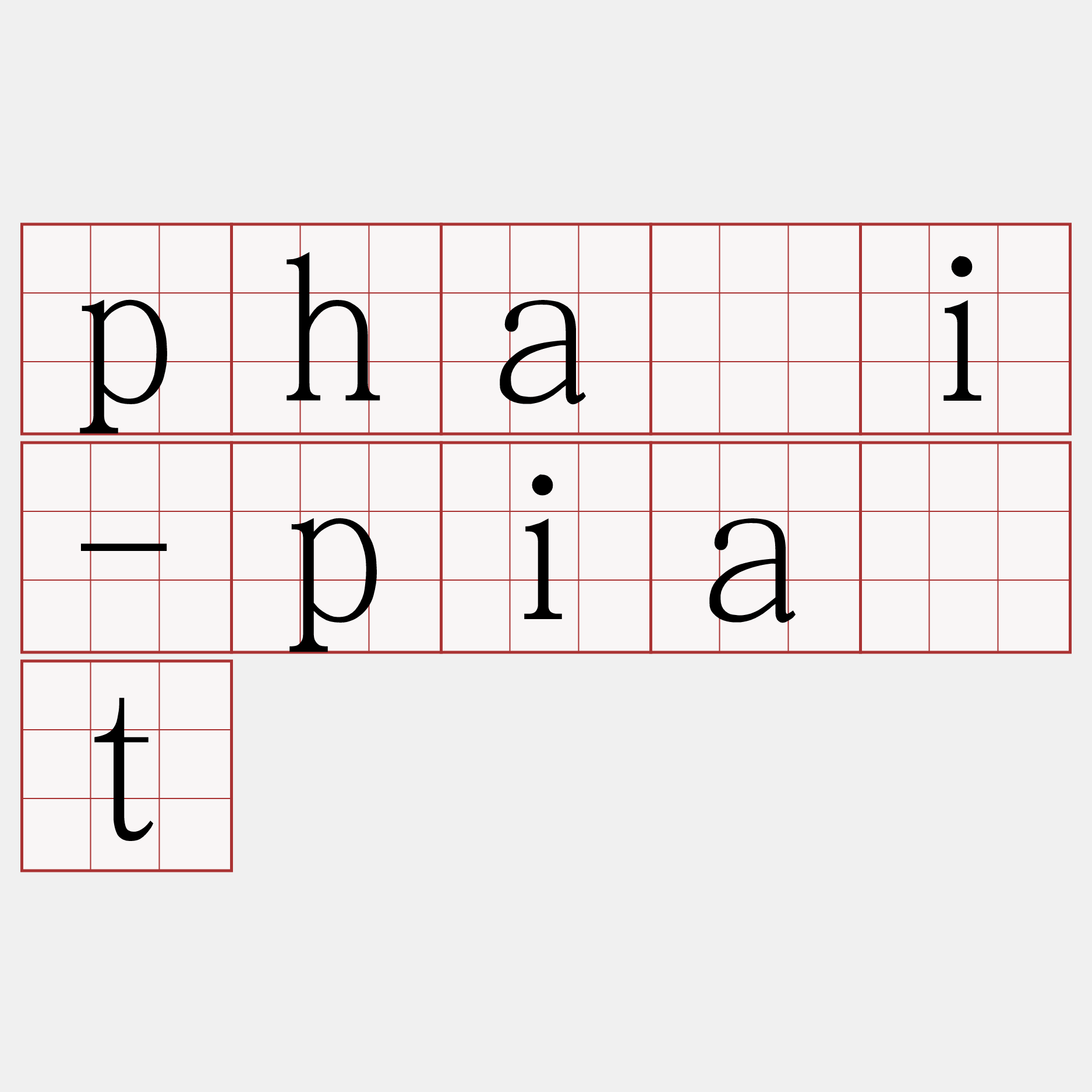 phài-pia̍t