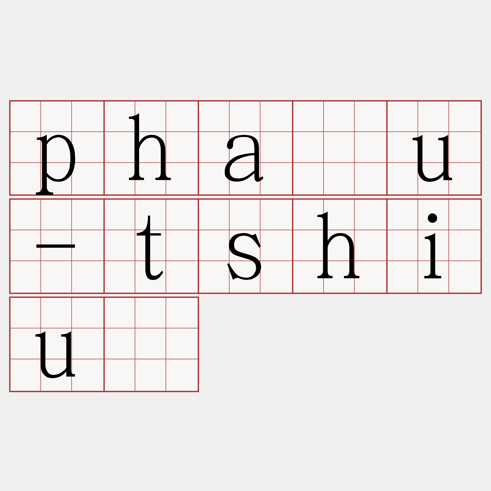 phàu-tshiú