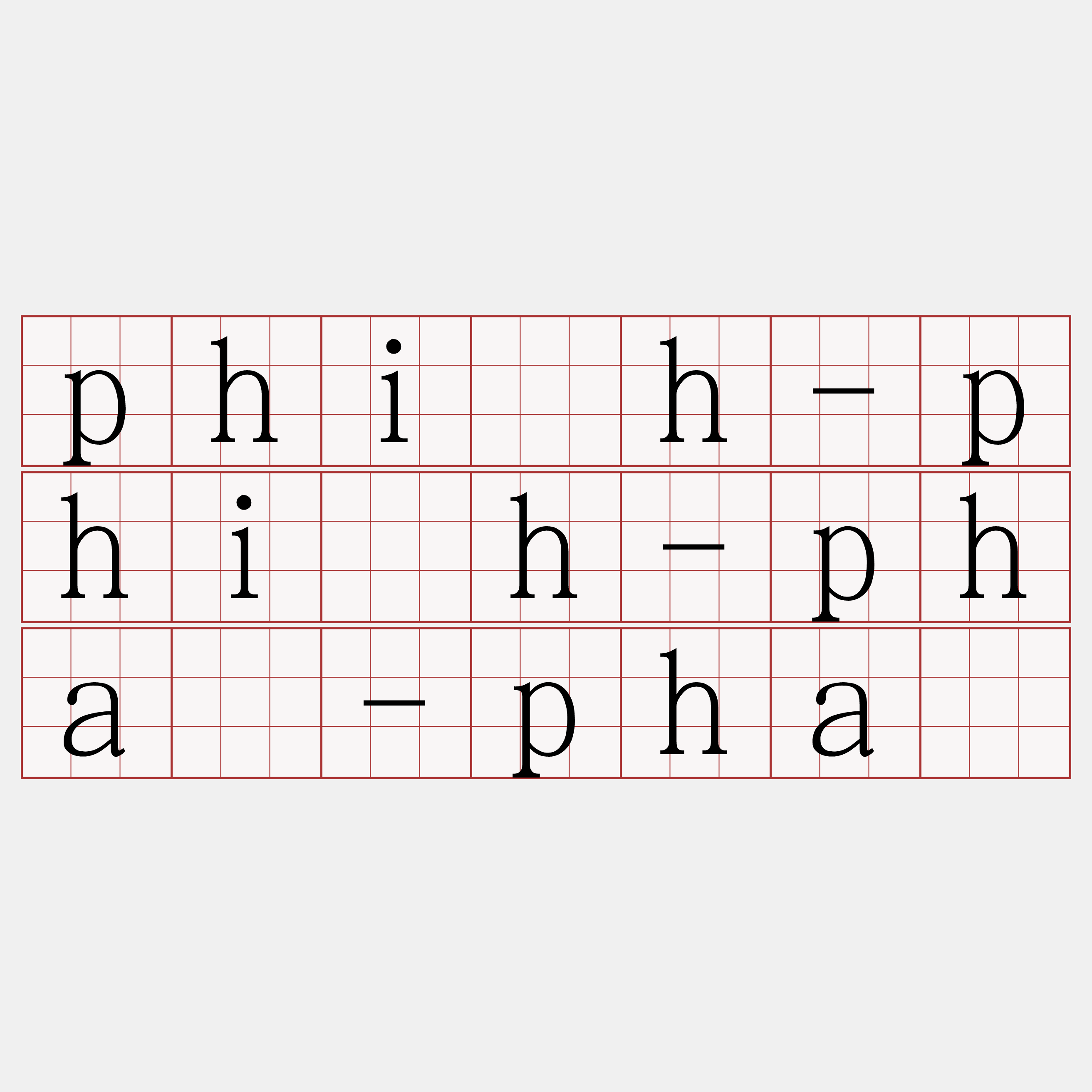 phi̍h-phi̍h-phā-phā