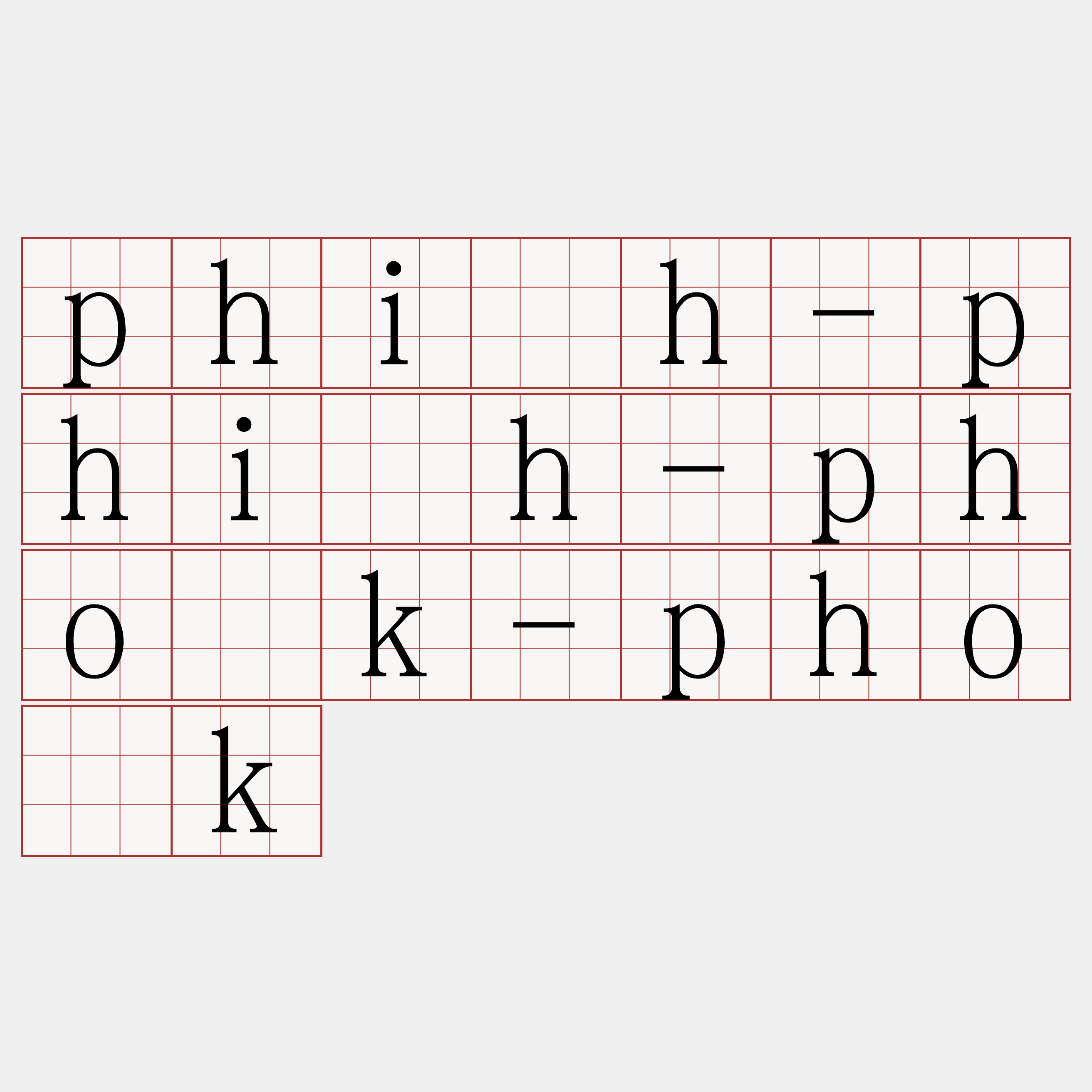 phi̍h-phi̍h-pho̍k-pho̍k