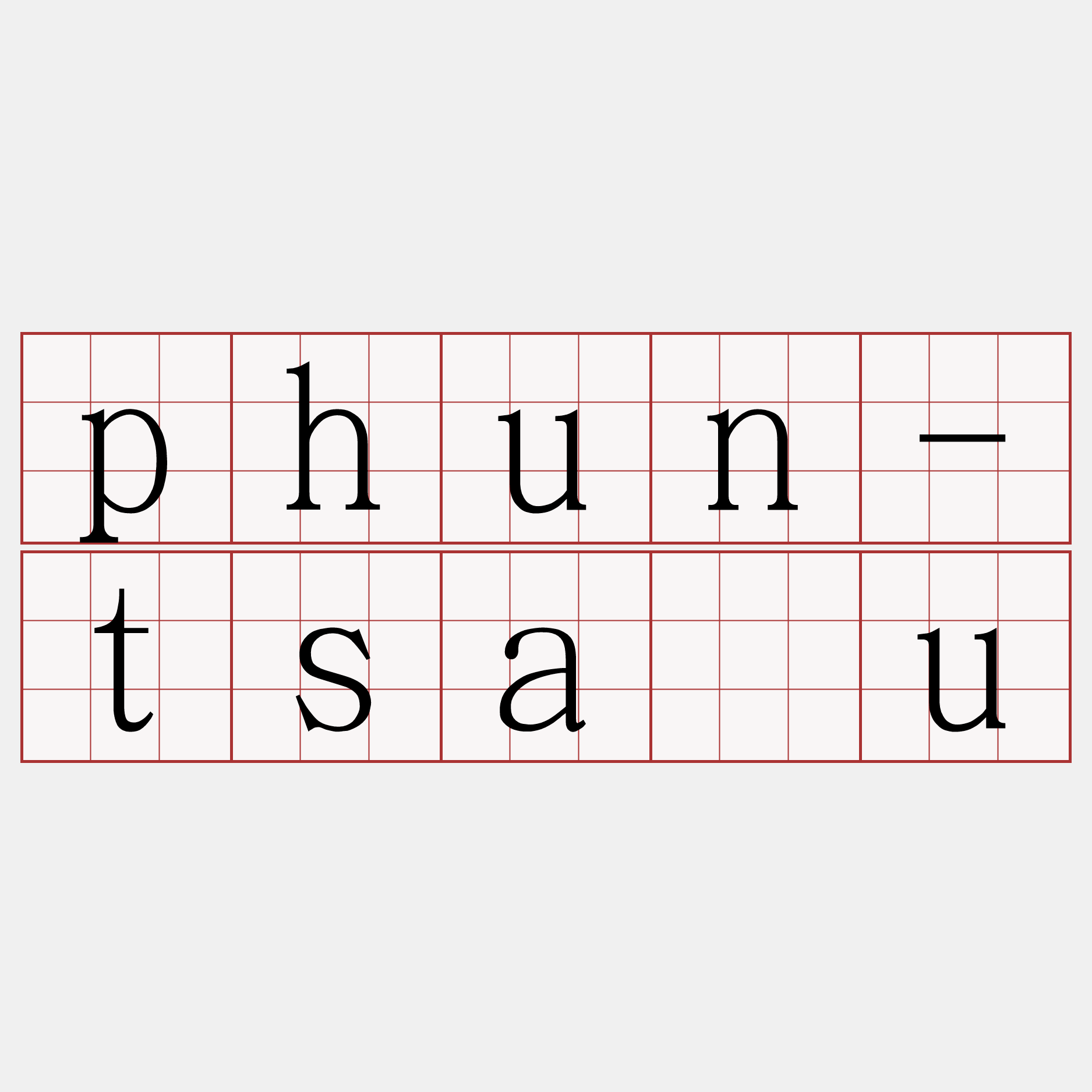 phun-tsáu