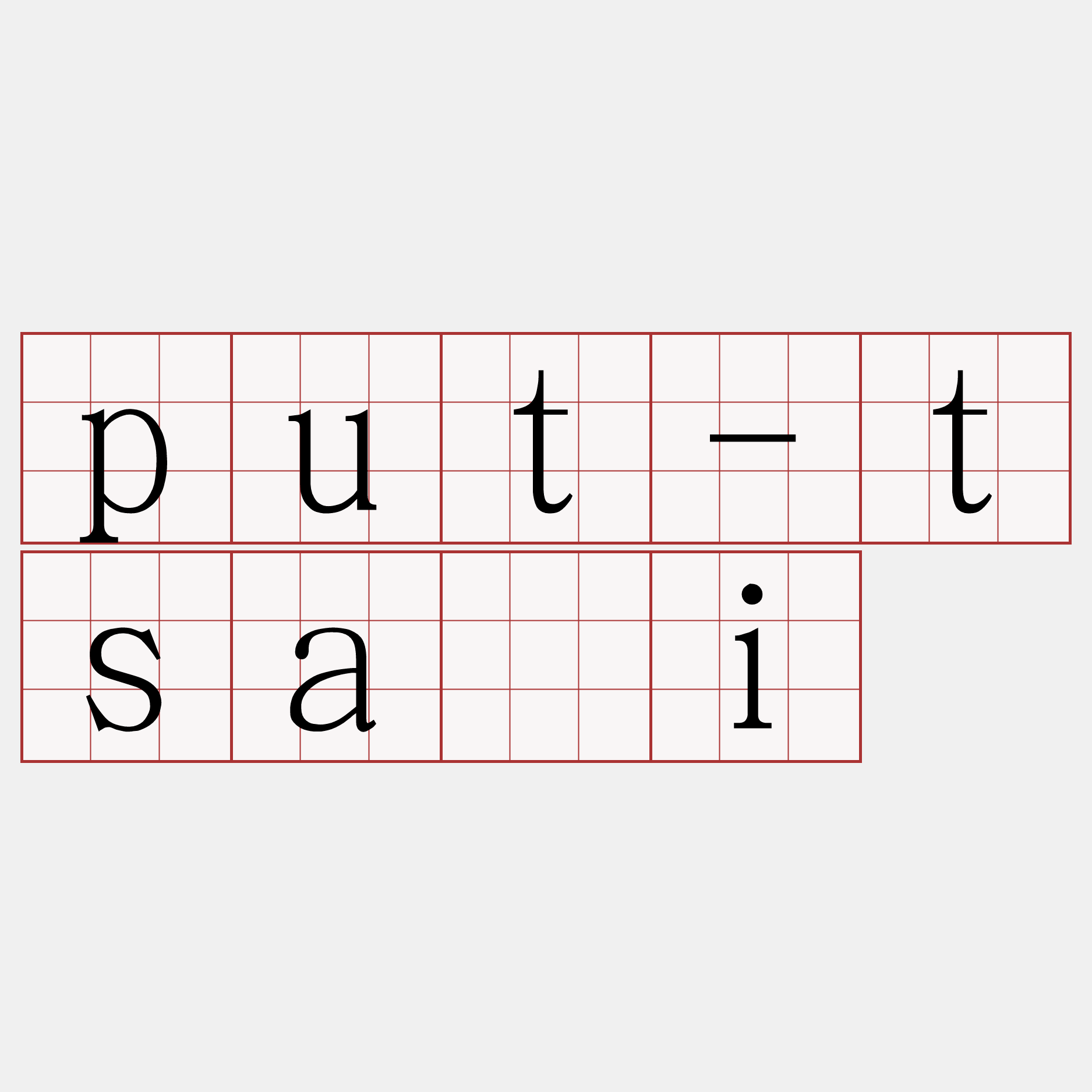 put-tsâi