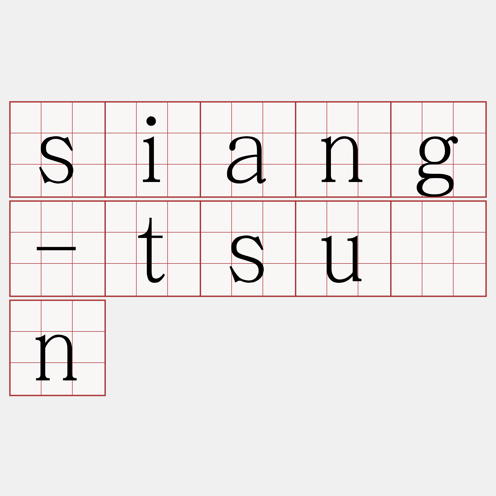 siang-tsuân