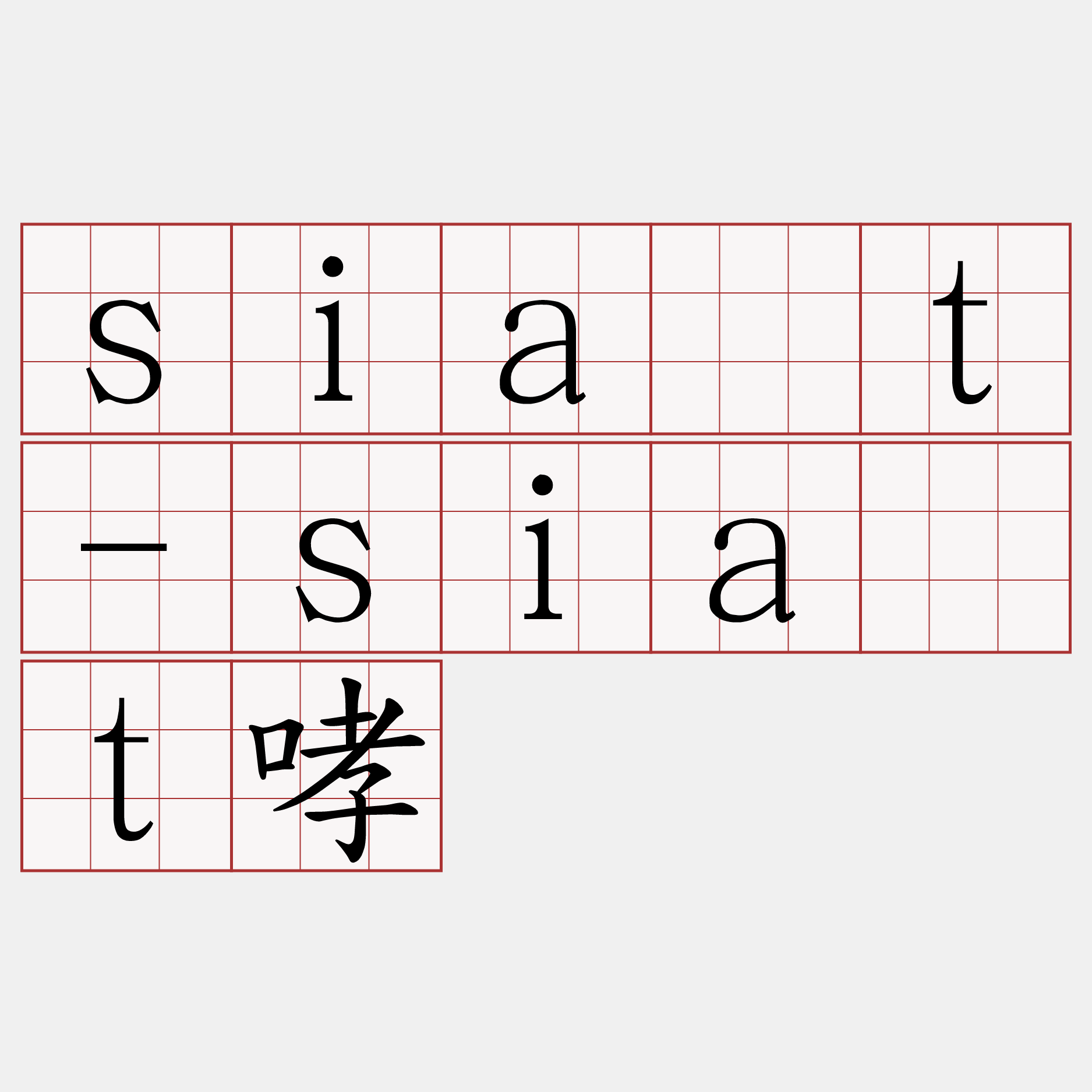sia̍t-sia̍t哮