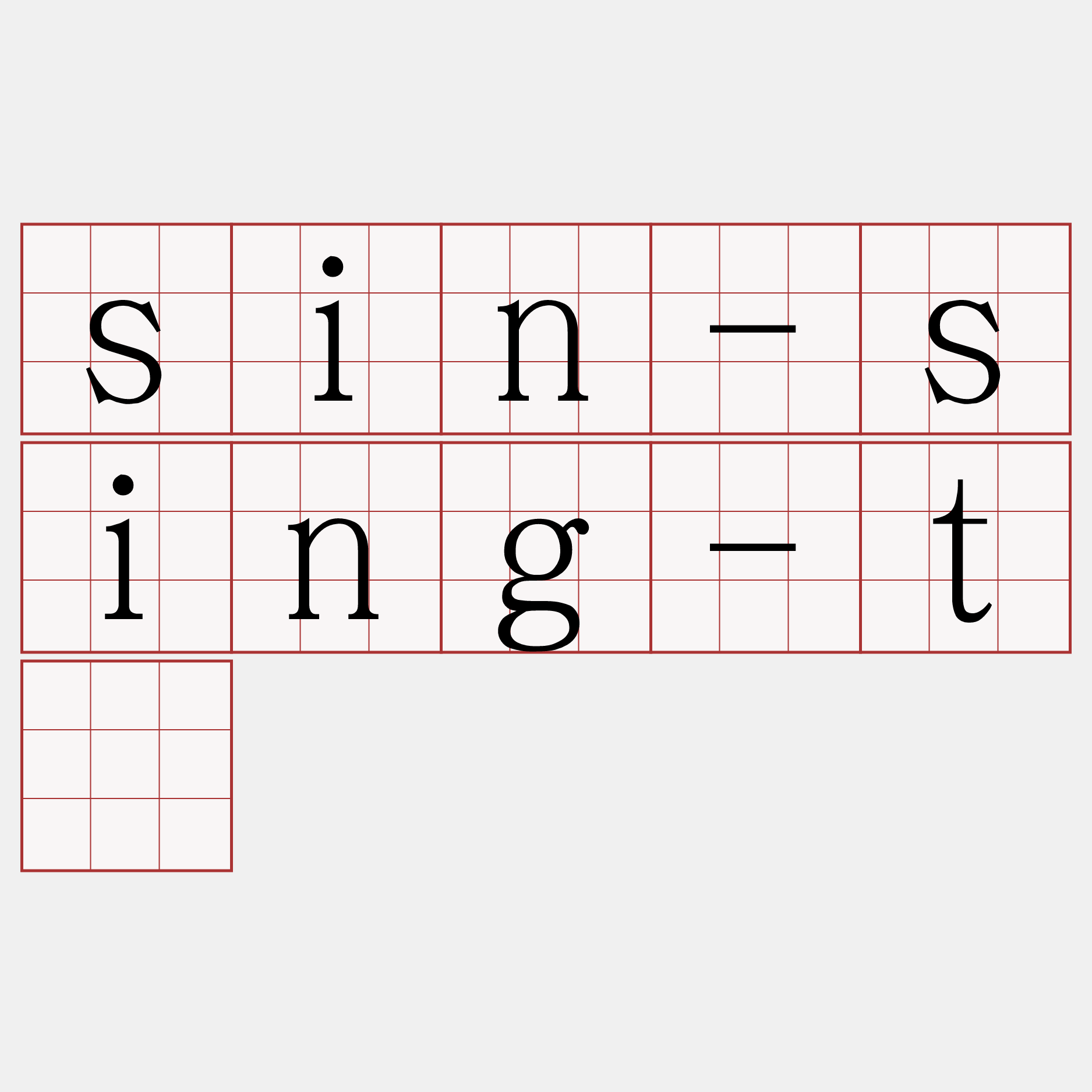 sin-sing-tē