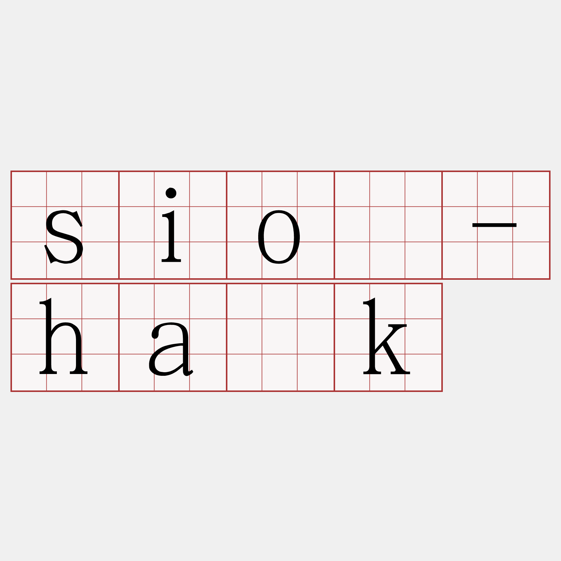 sió-ha̍k