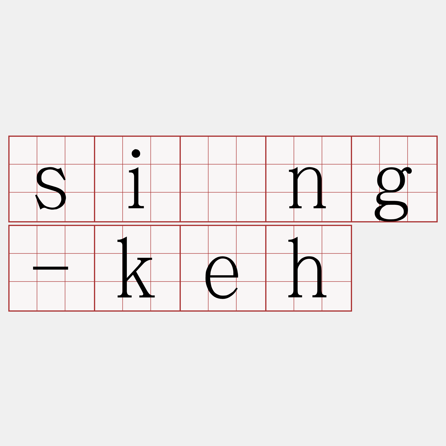 sìng-keh