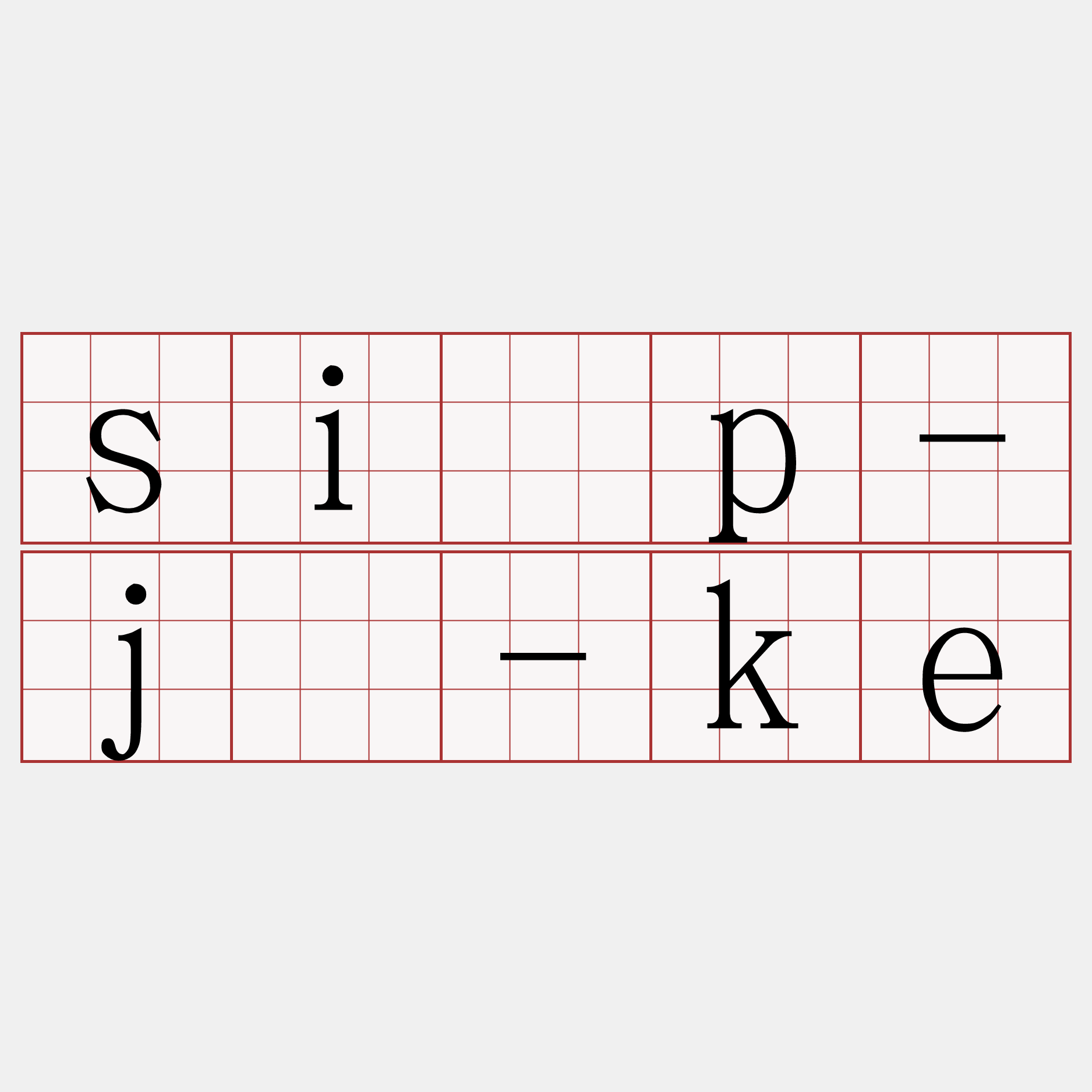 si̍p-jī-ke