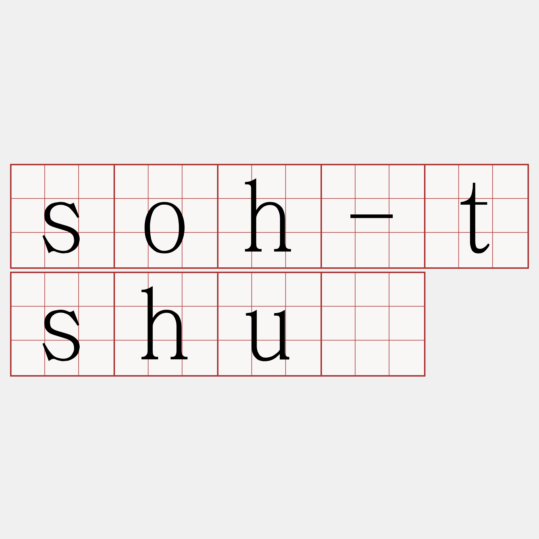 soh-tshú