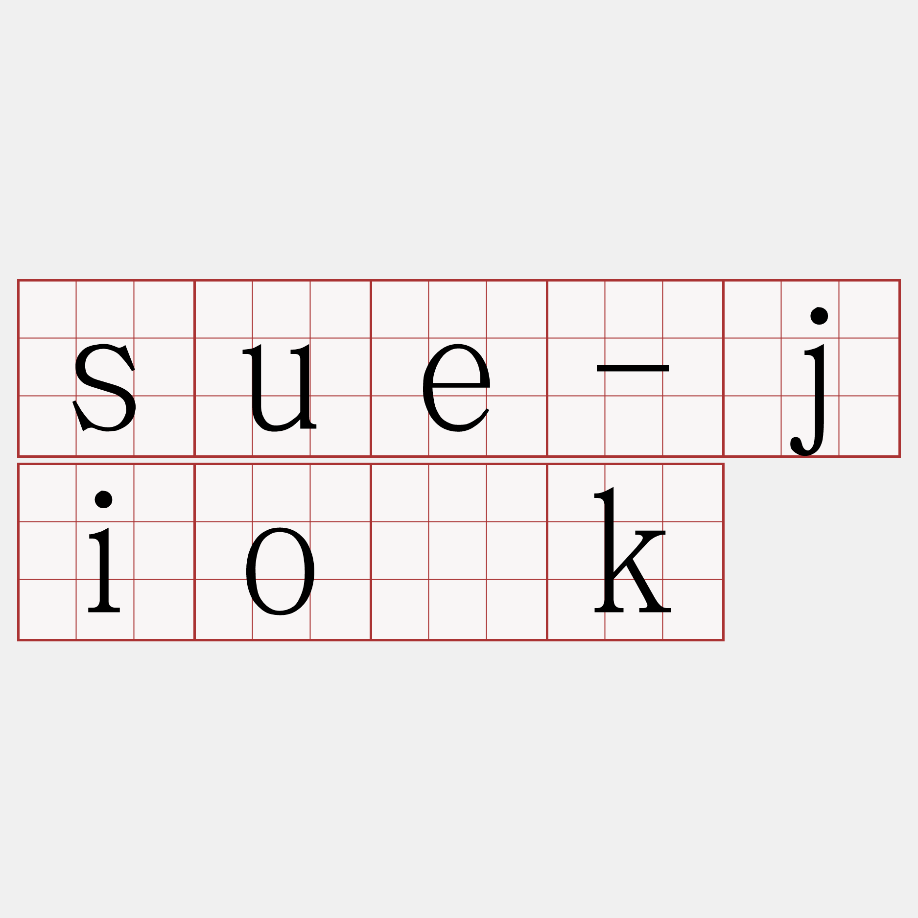sue-jio̍k