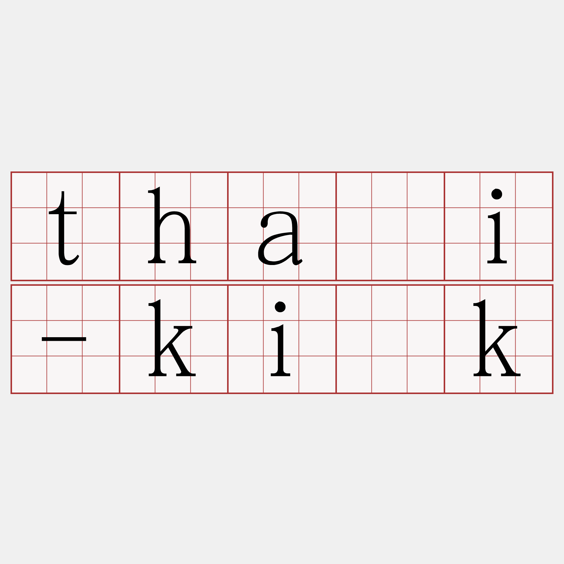 thài-ki̍k