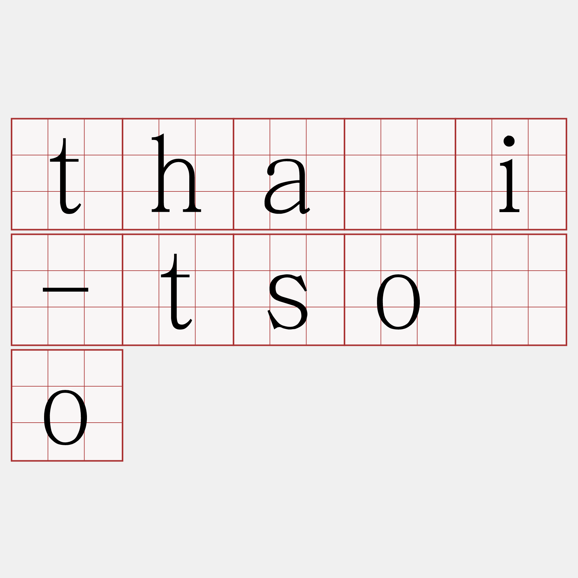 thài-tsóo