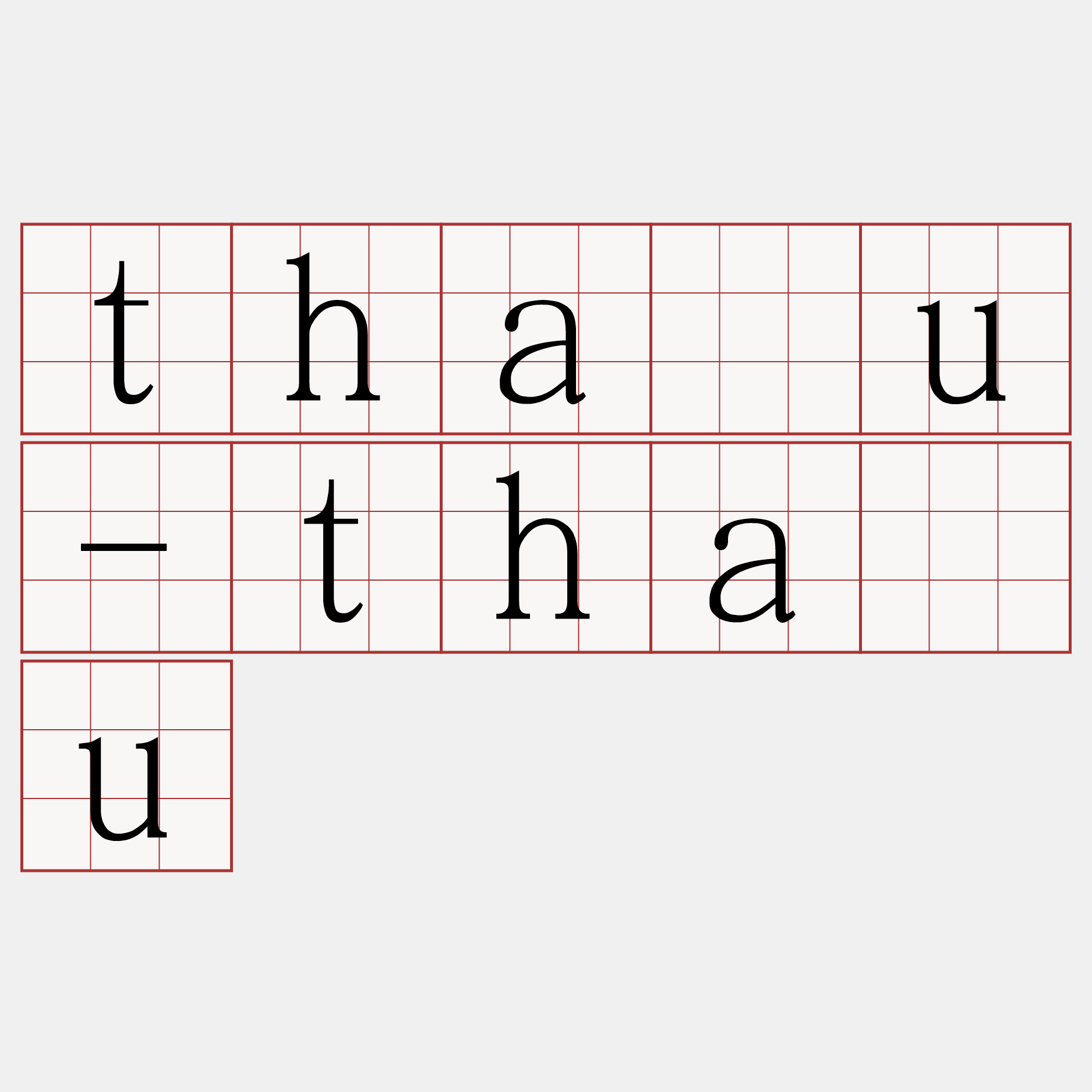 thàu-thàu