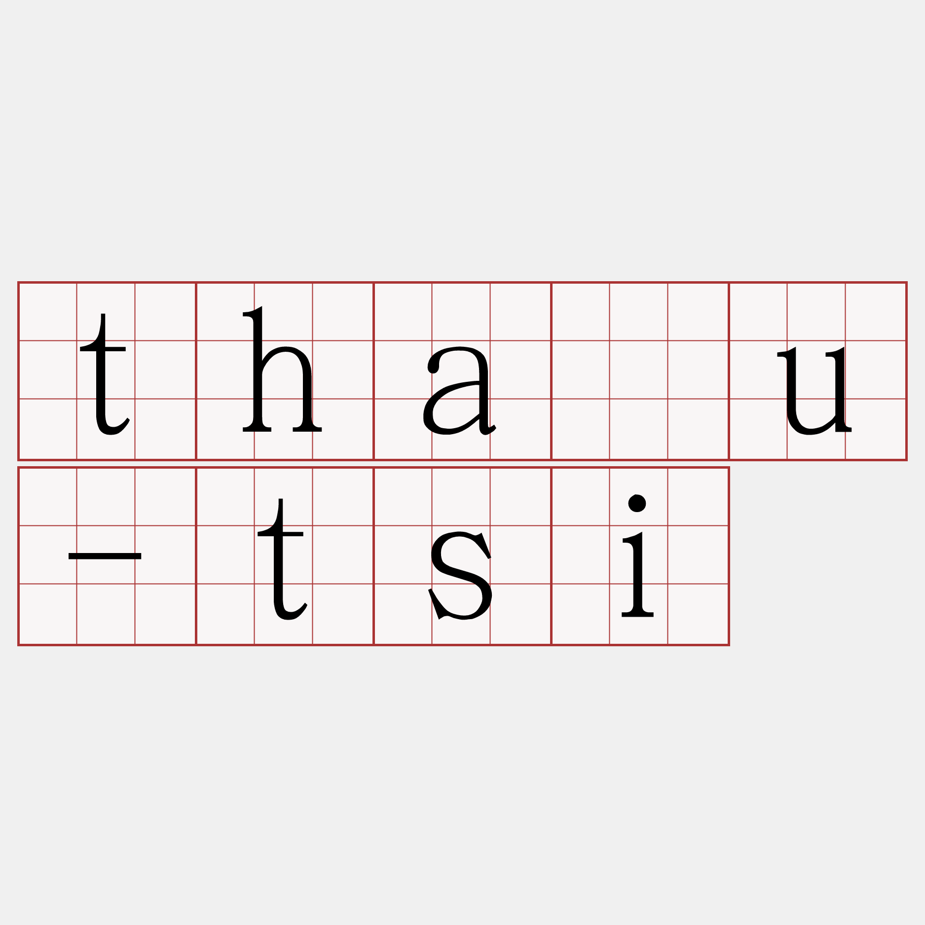 thàu-tsi