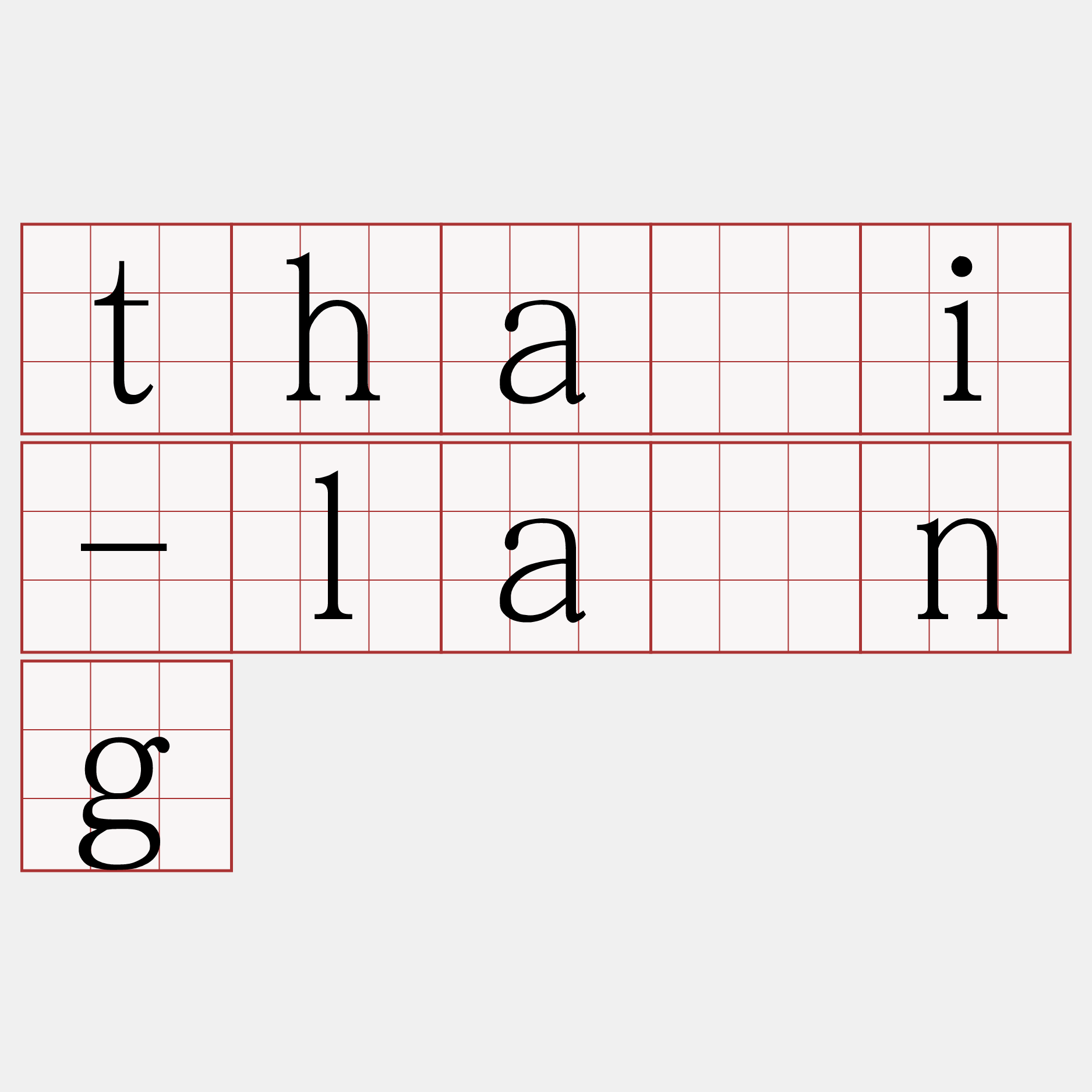 thâi-lâng