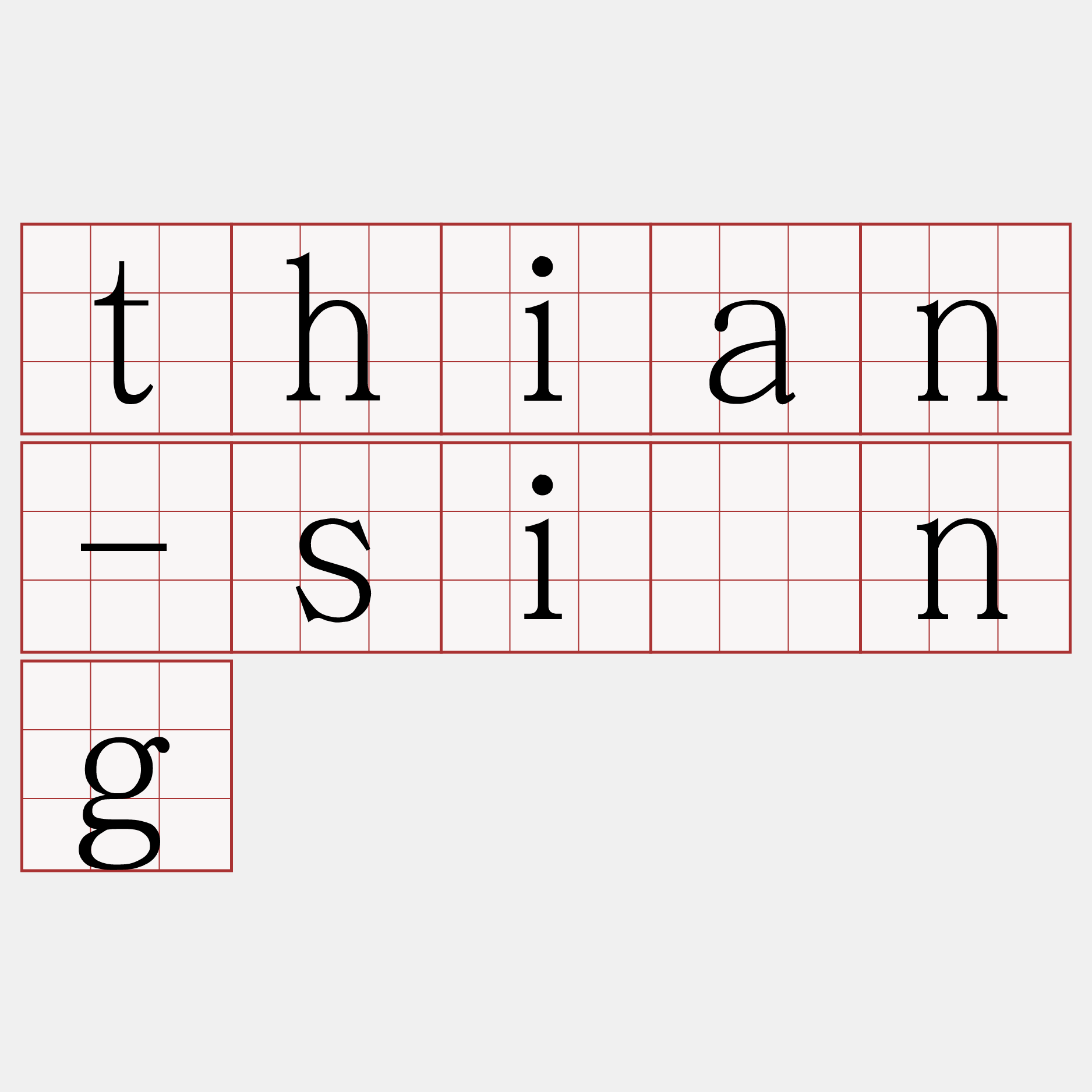 thian-sìng