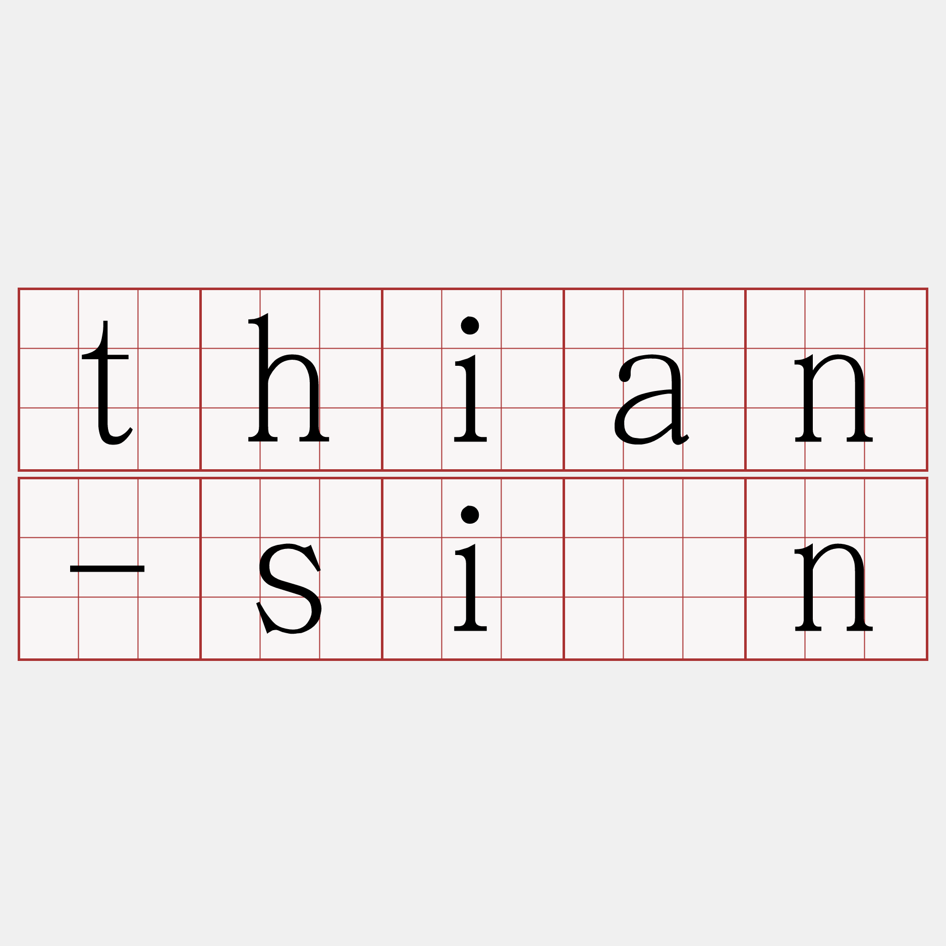 thian-sîn